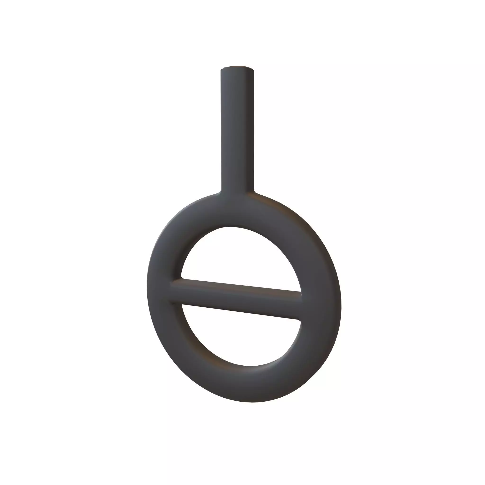 Agender Symbol V2 001 Low-poly 3D model_0