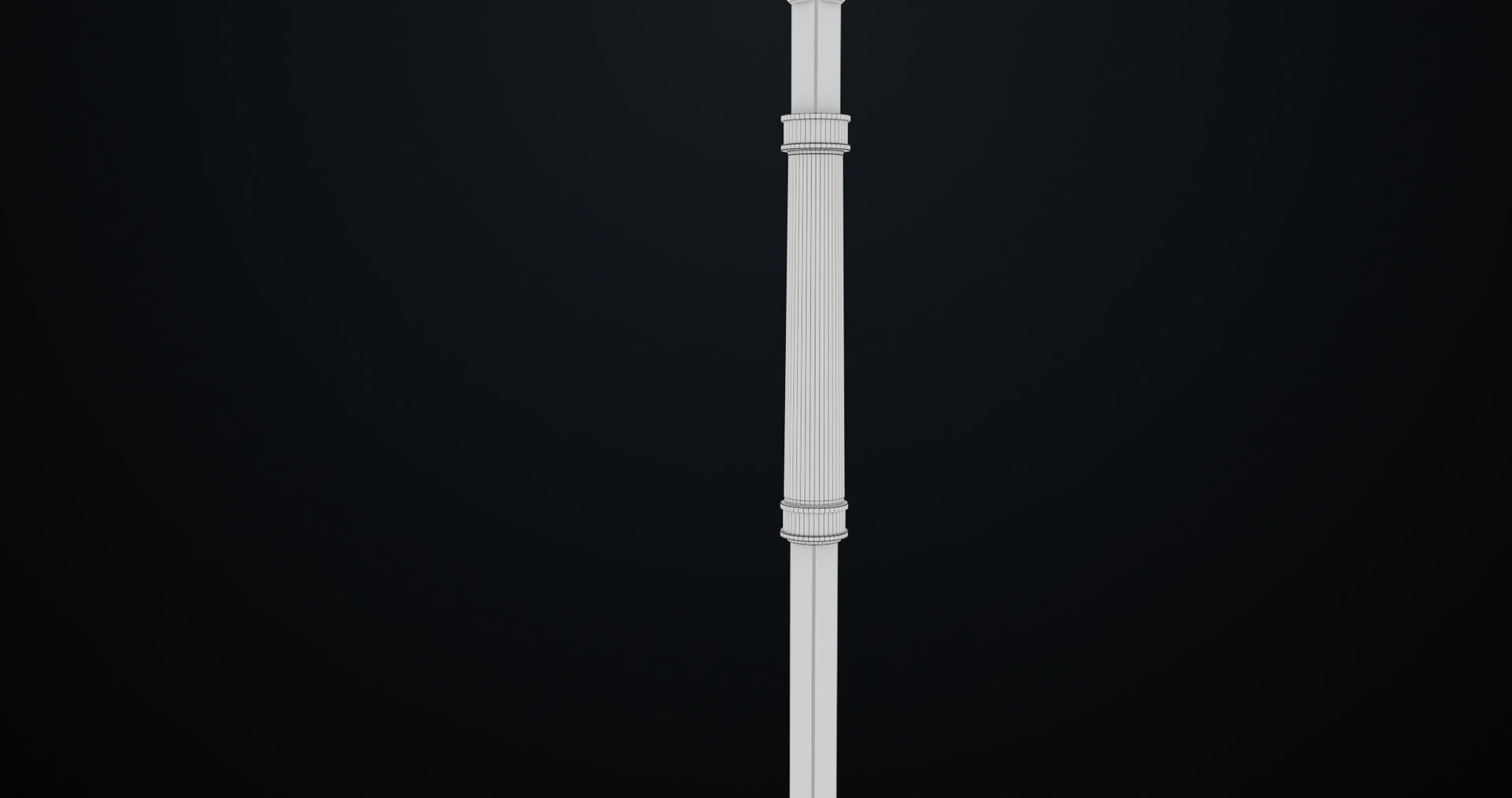 Fantasy Trident 03 All PBR Unity UE Textures Included Low-poly 3D model_18