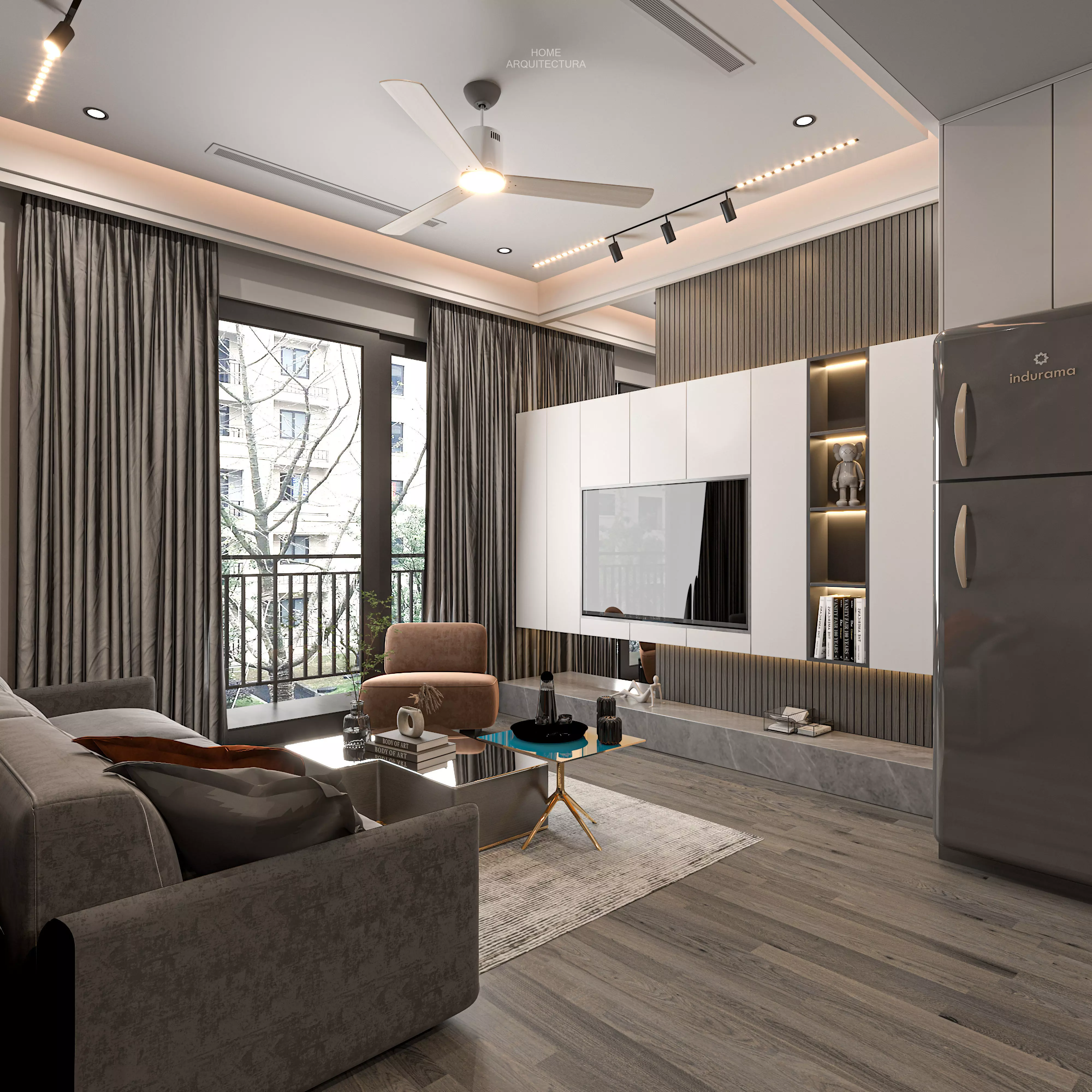 remodelacion en fachada 3D model