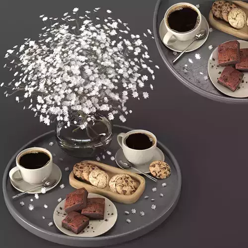 Decorative set 16 3D model