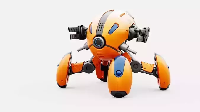 BATTLE DROID X-500 RIGGED