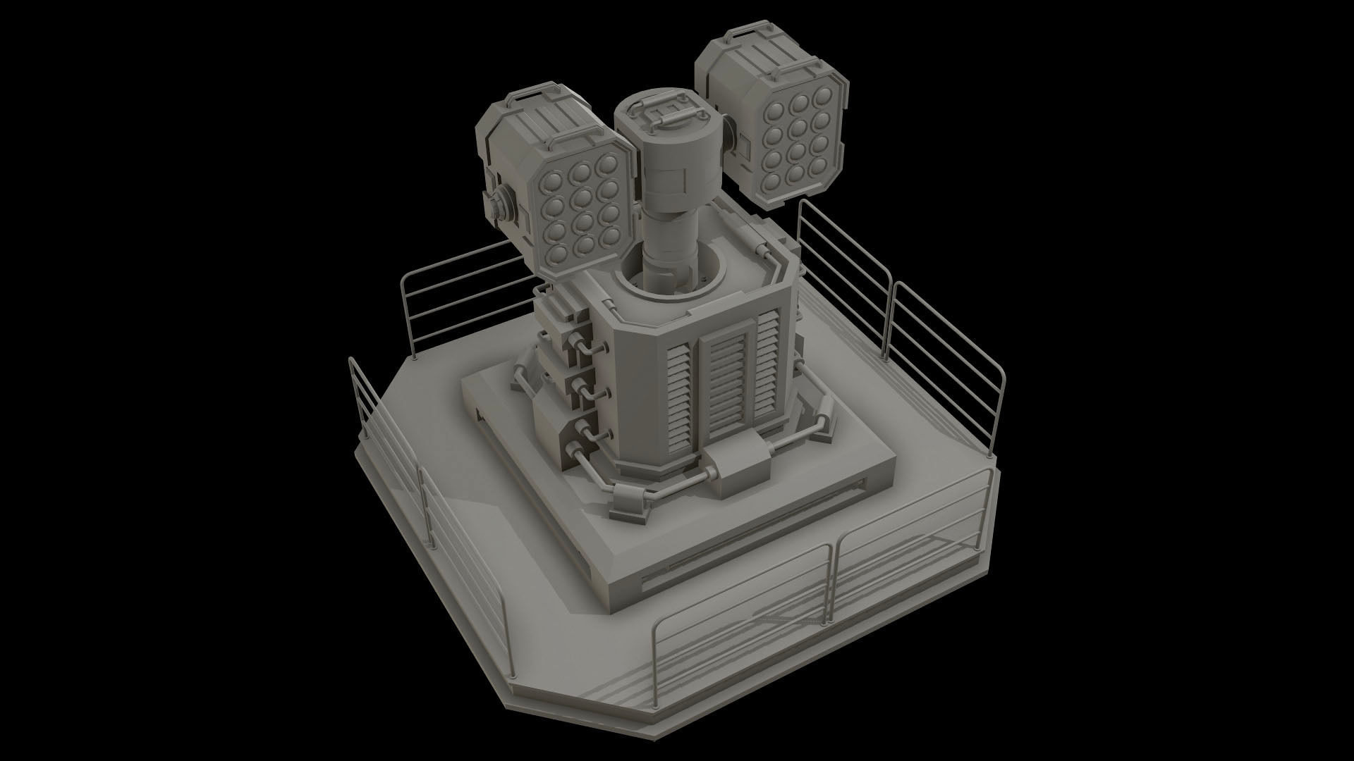 Rusty Turret-1-V2 3D model_8