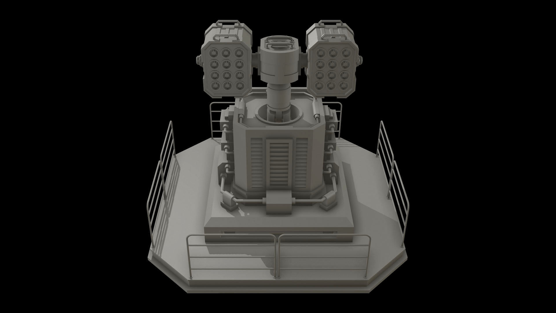 Rusty Turret-1-V2 3D model_9