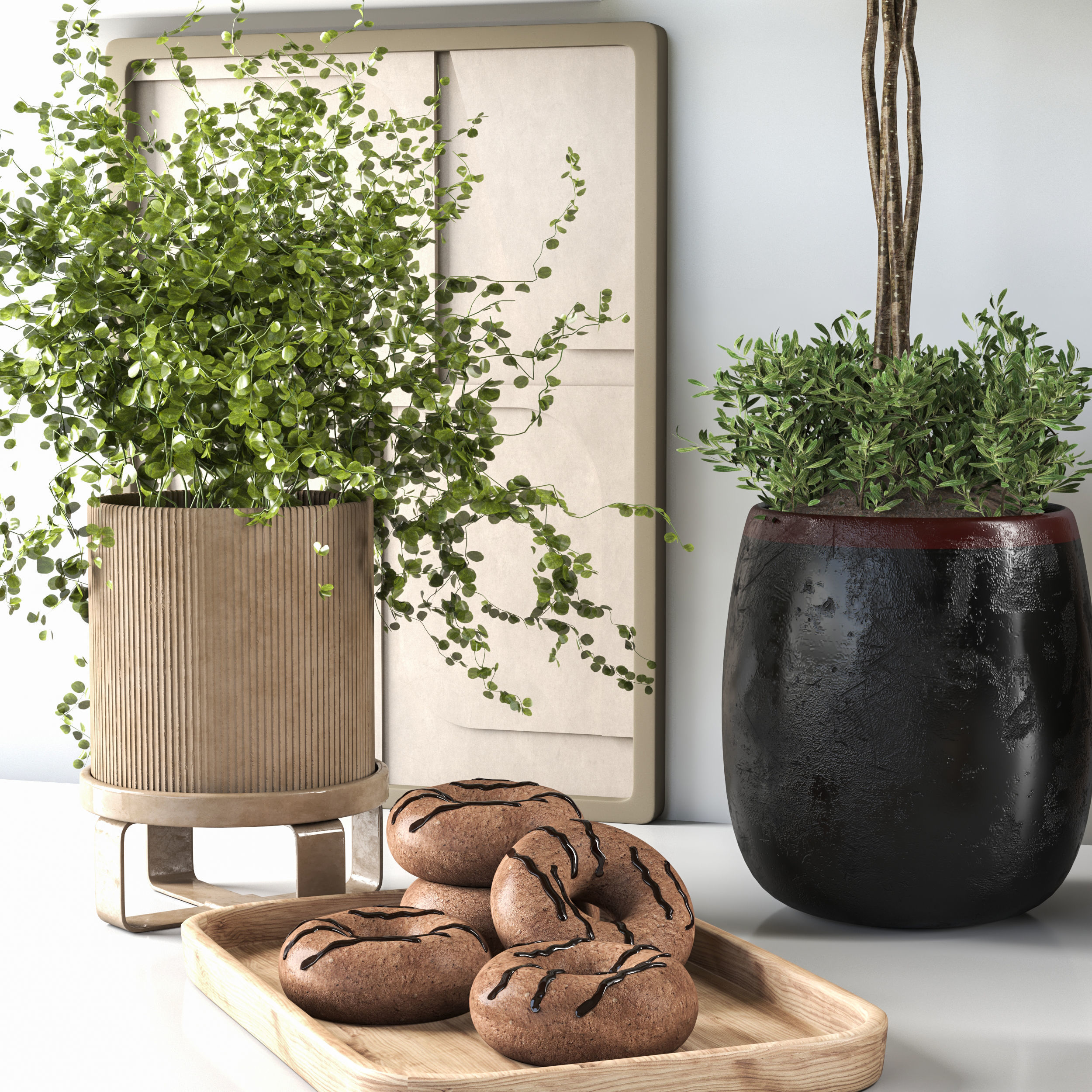 Decorative set 19 3D model_2