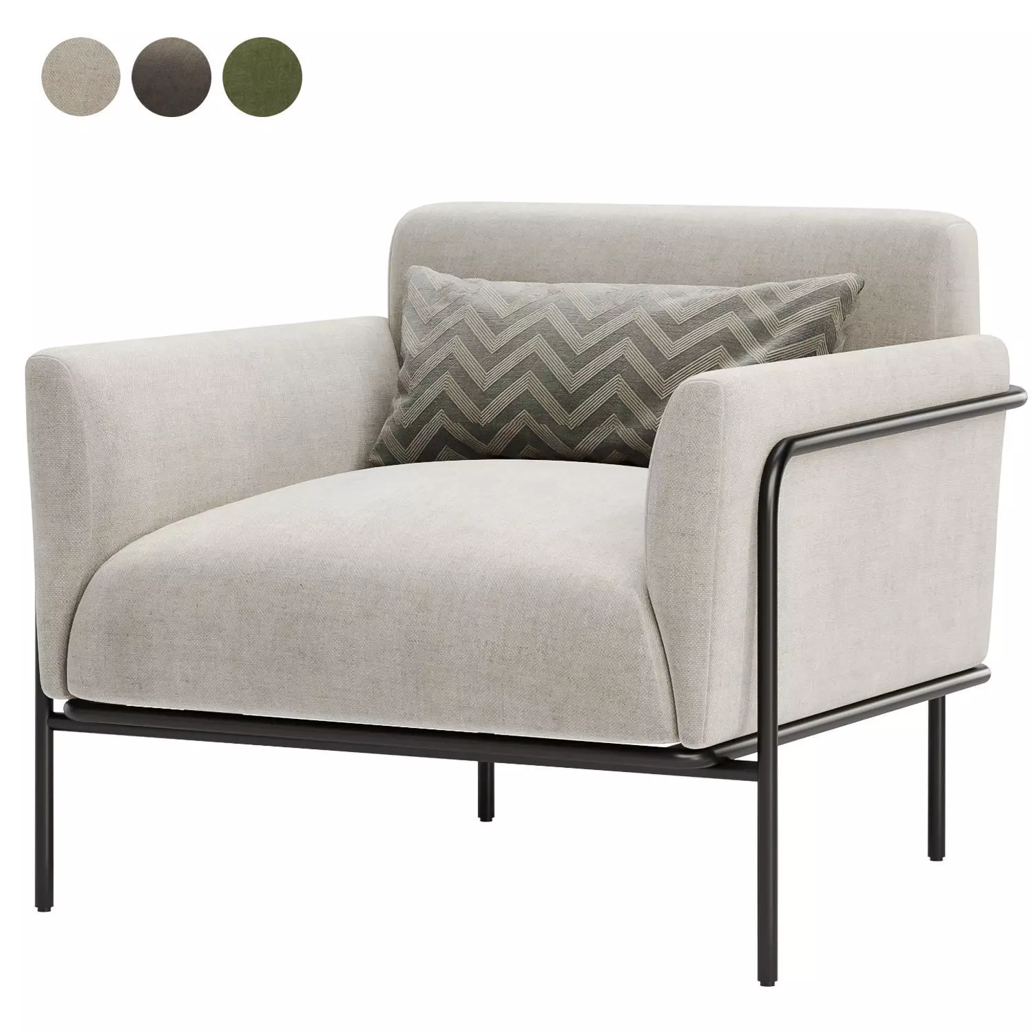 scribe chair 3D model