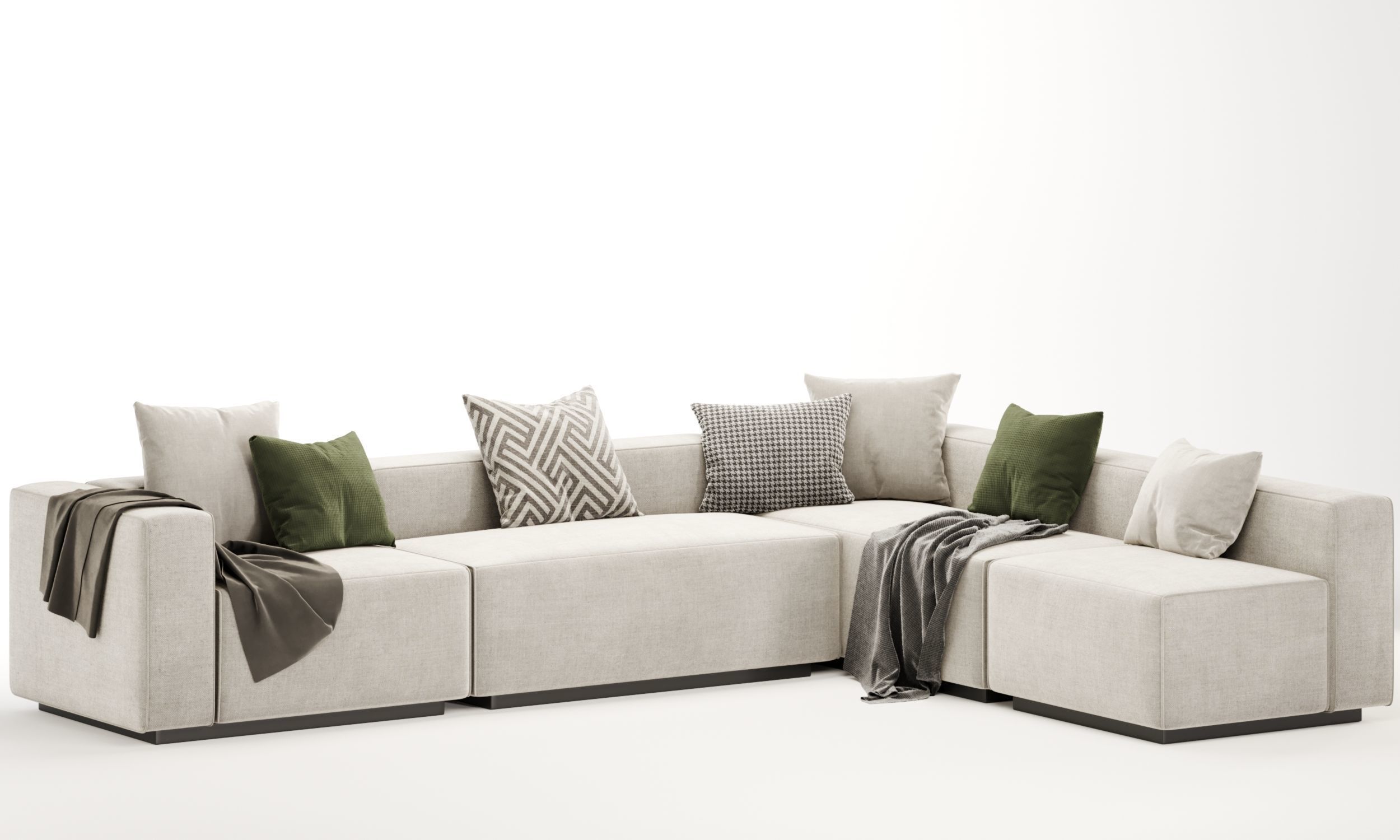 Cleon Sectional Sofa by bludot 3D model_4