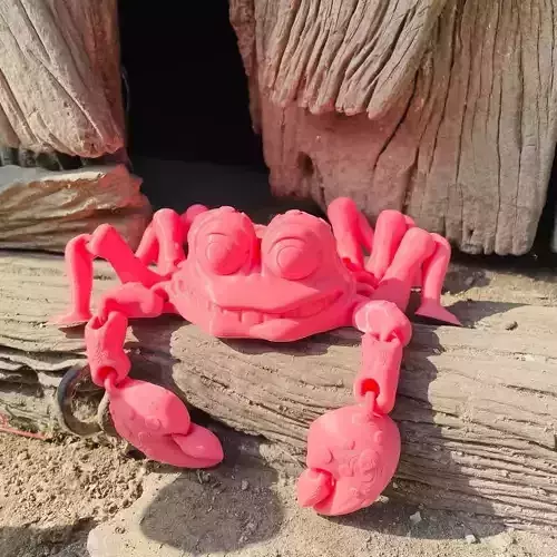 PRINT-IN-PLACE FLEXI CRAB ARTICULATED