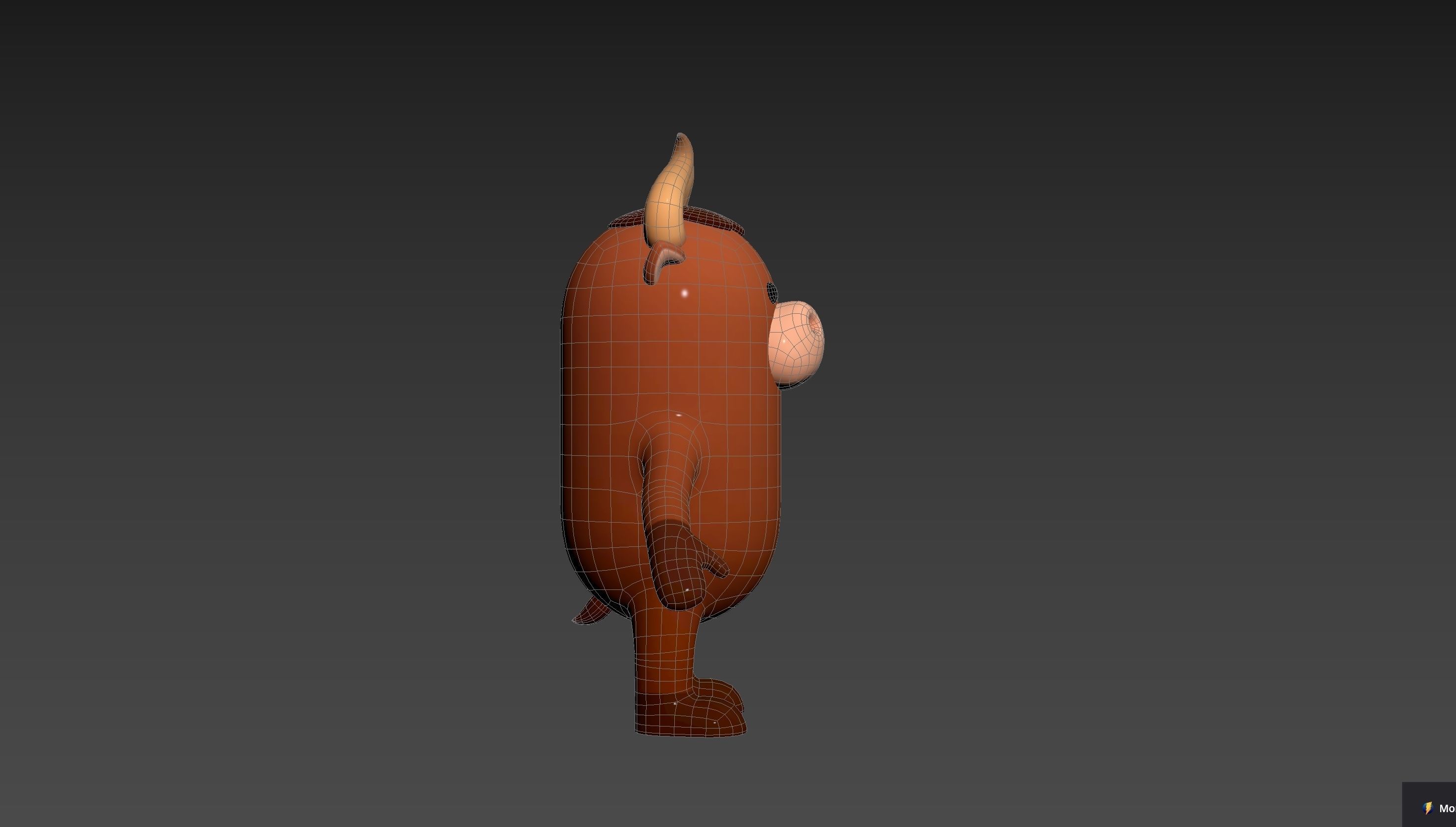 Bull Character 3D model_18