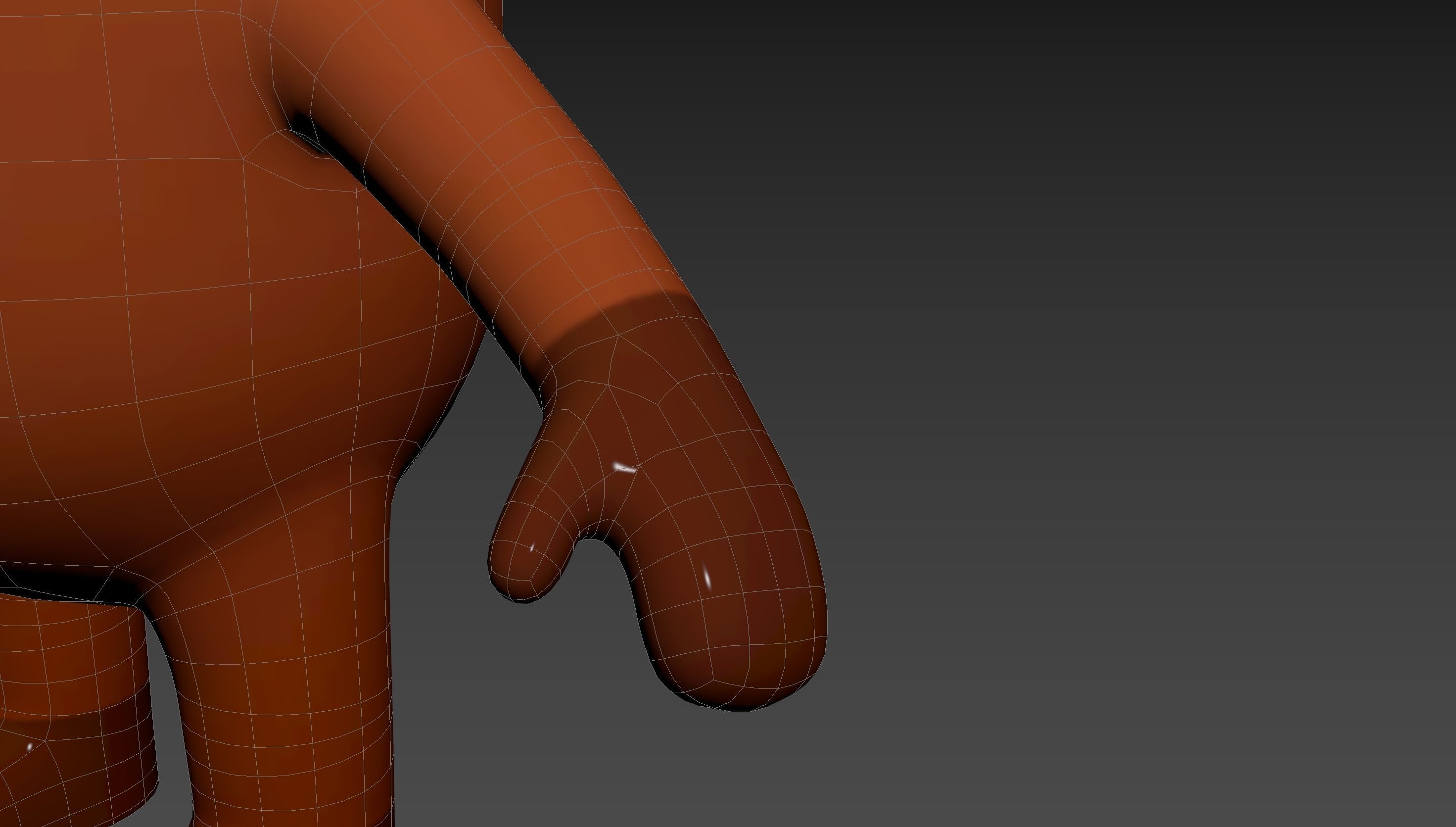 Bull Character 3D model_28