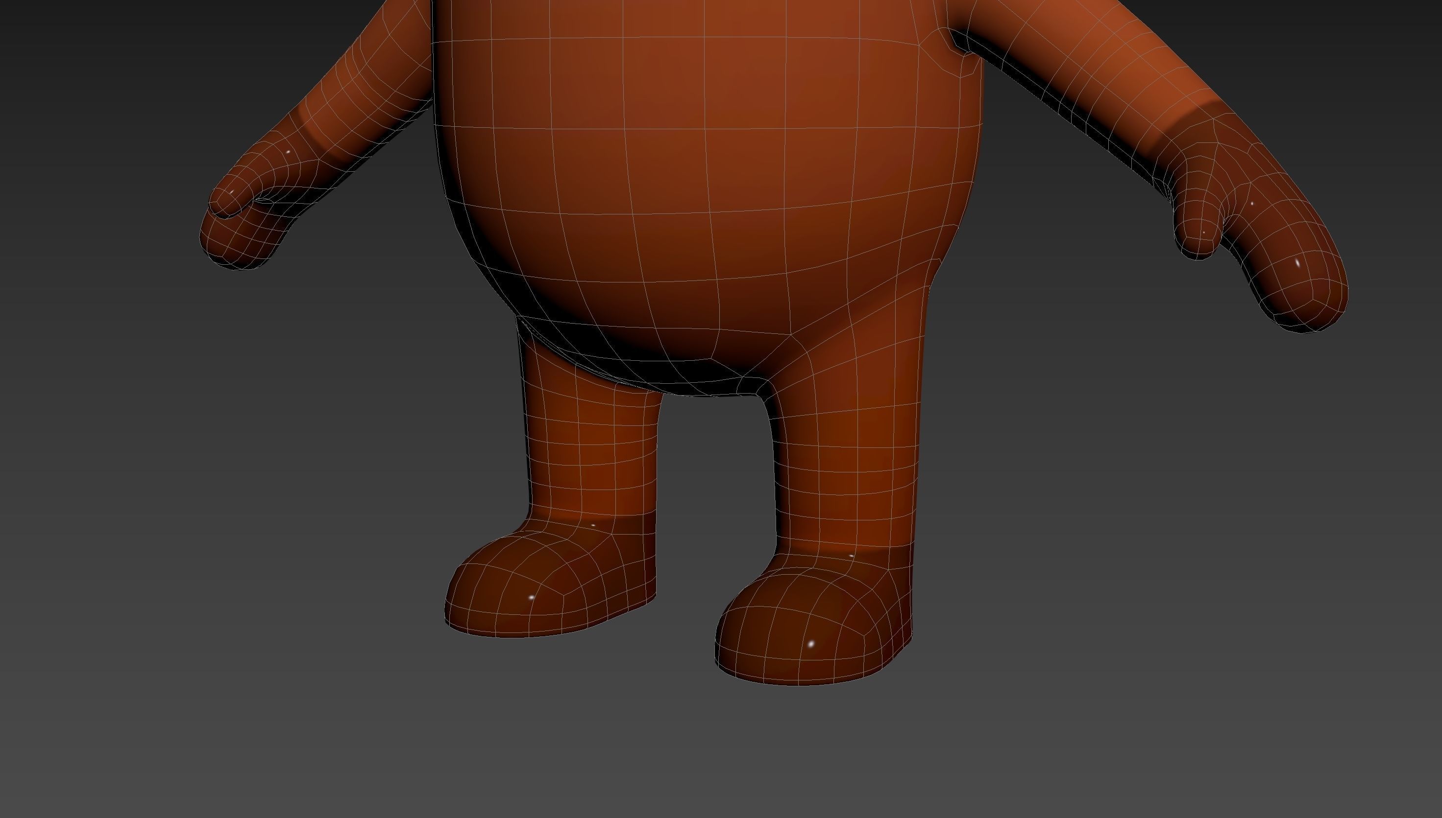 Bull Character 3D model_27
