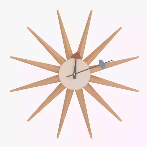 Wall clock modern design zegar