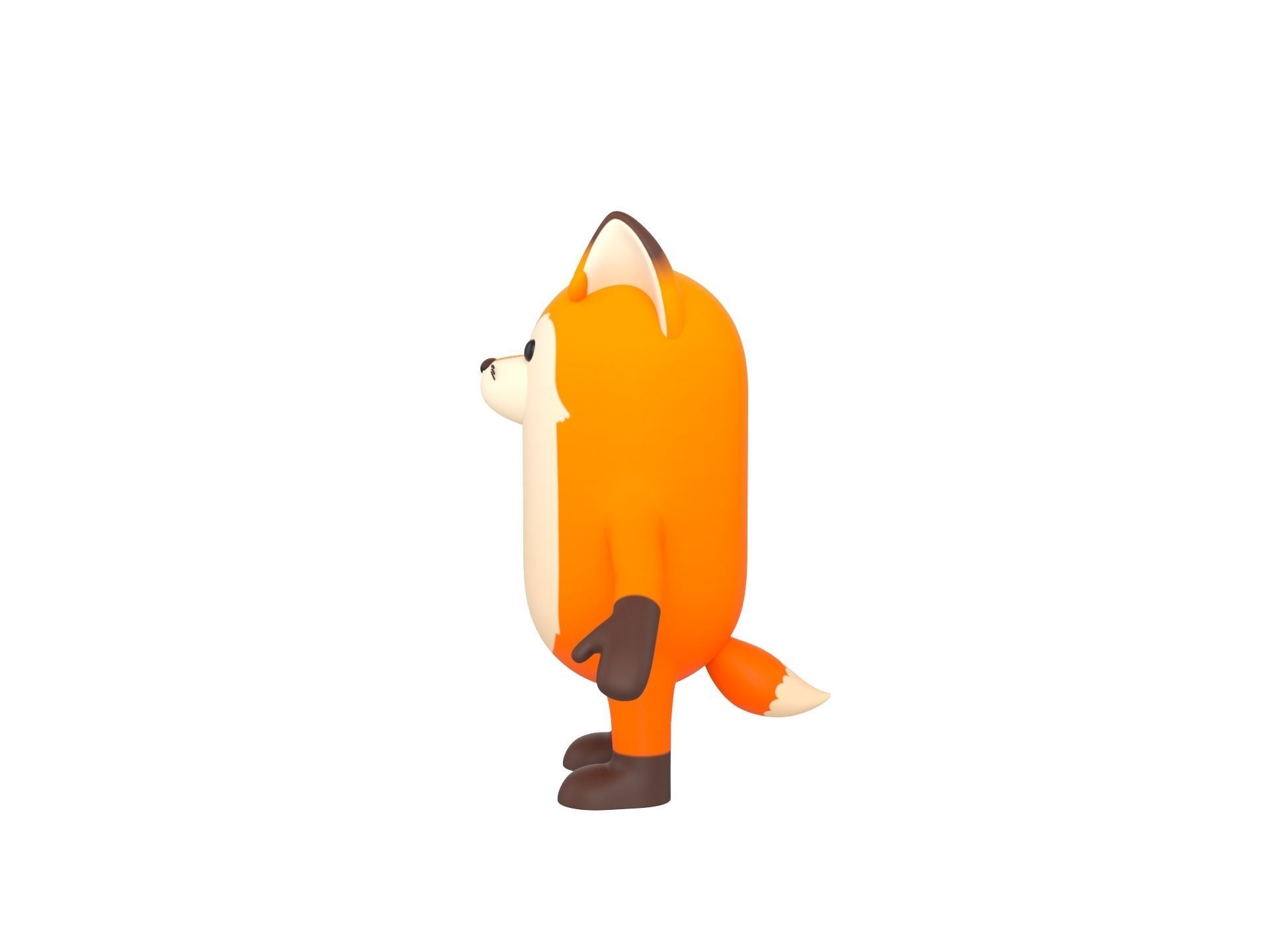 Fox Character 3D model_7