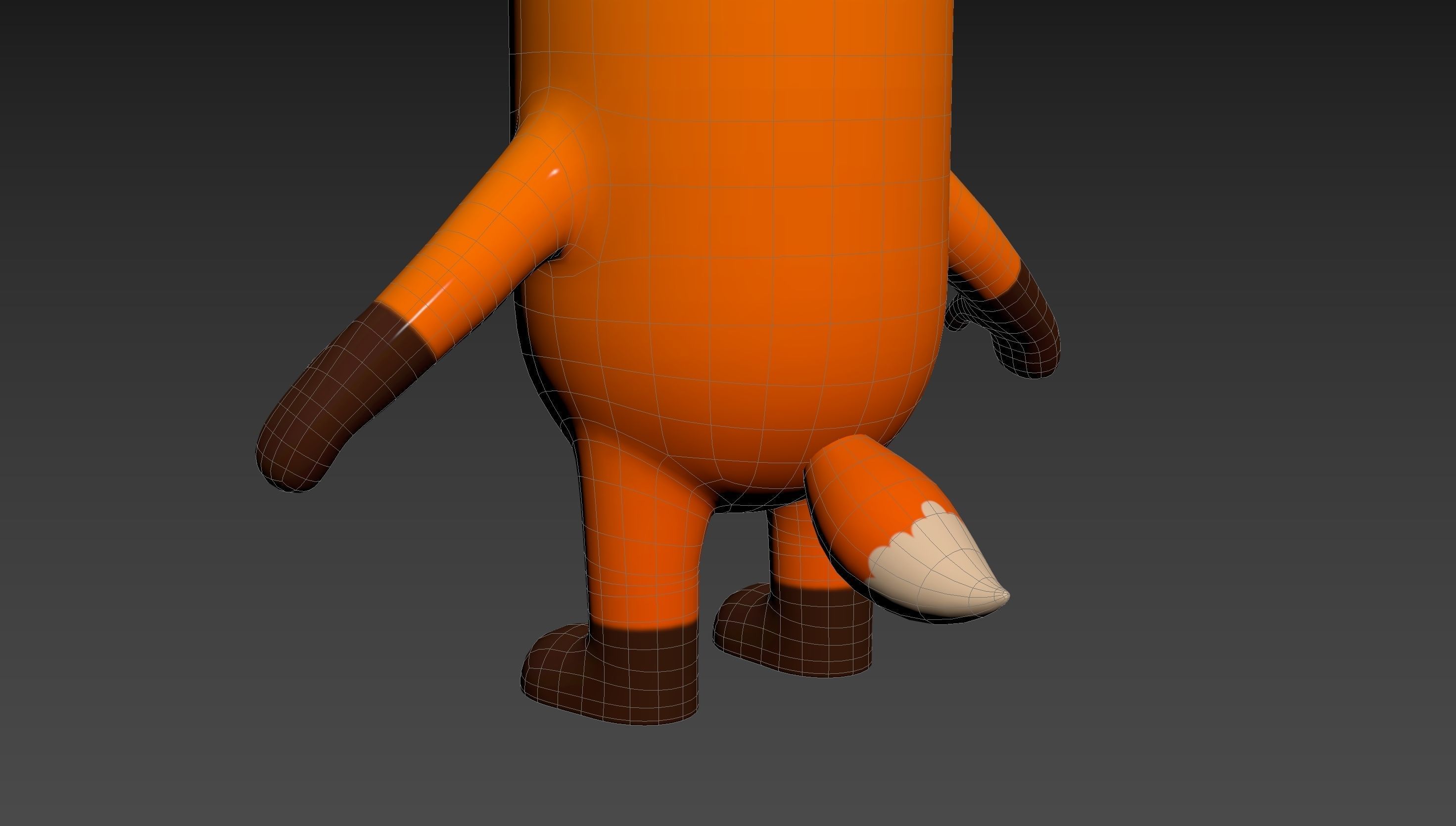 Fox Character 3D model_26
