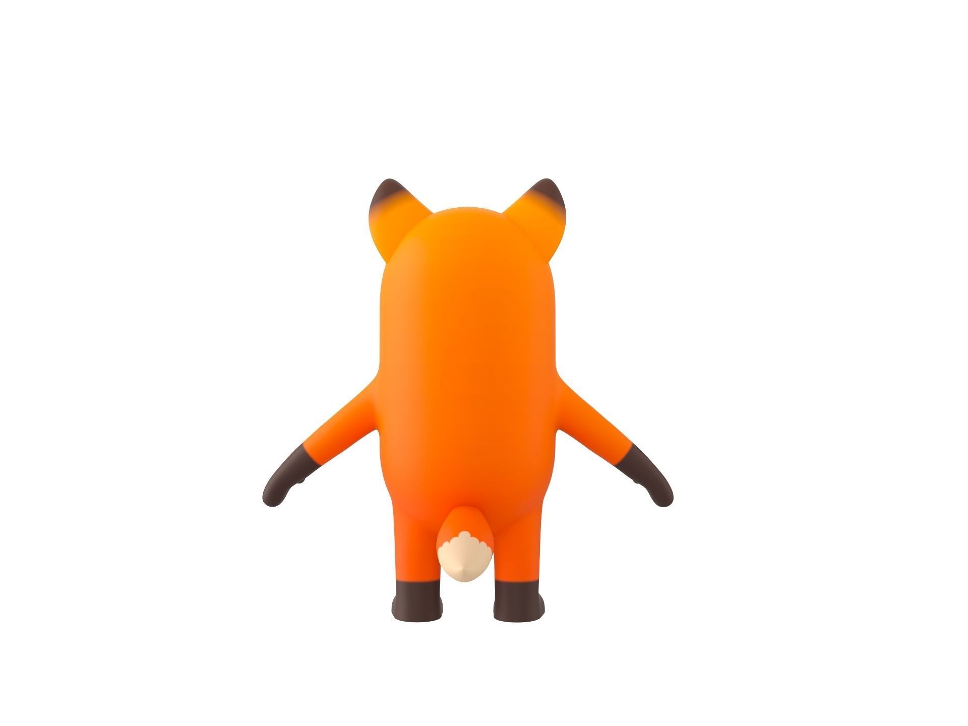 Fox Character 3D model_5