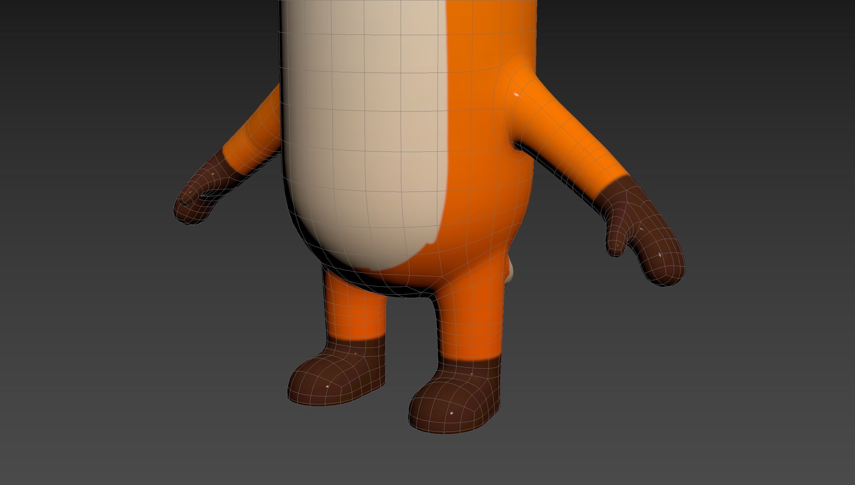 Fox Character 3D model_25