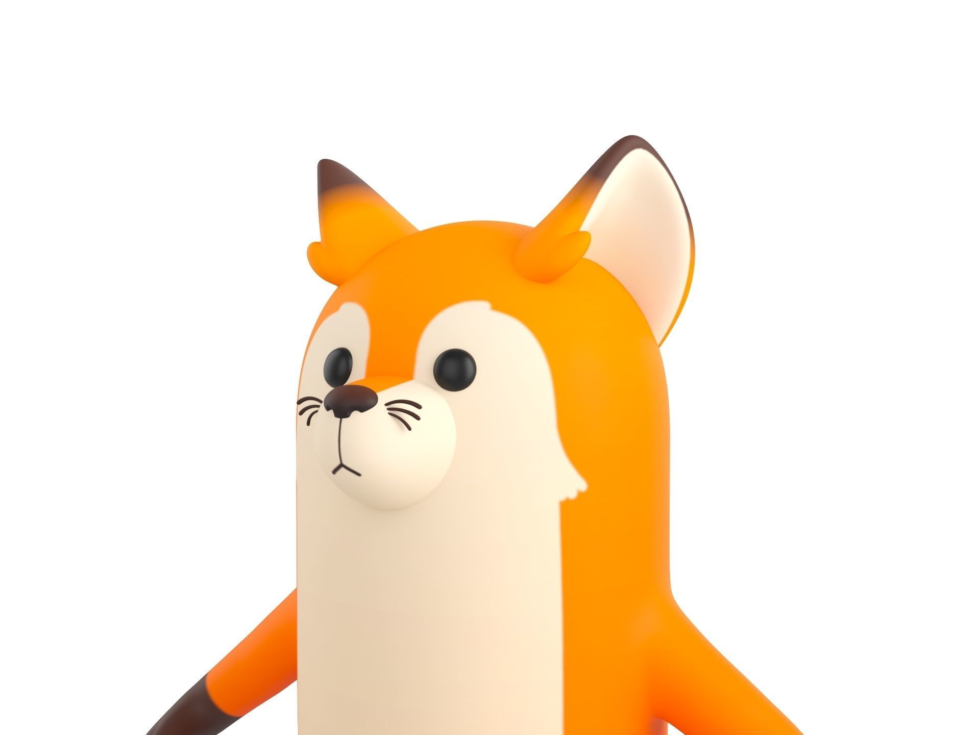Fox Character 3D model_9