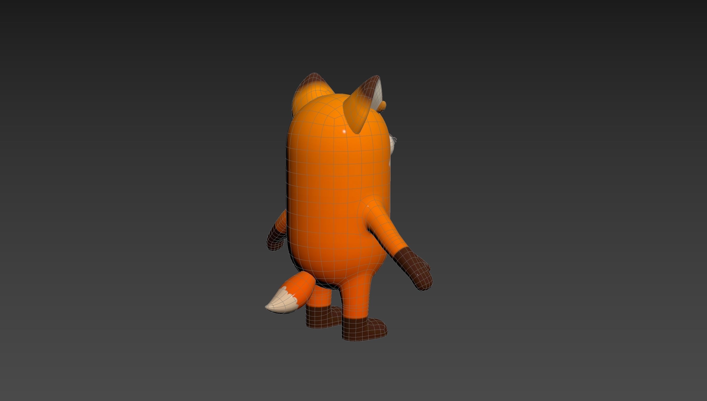 Fox Character 3D model_18