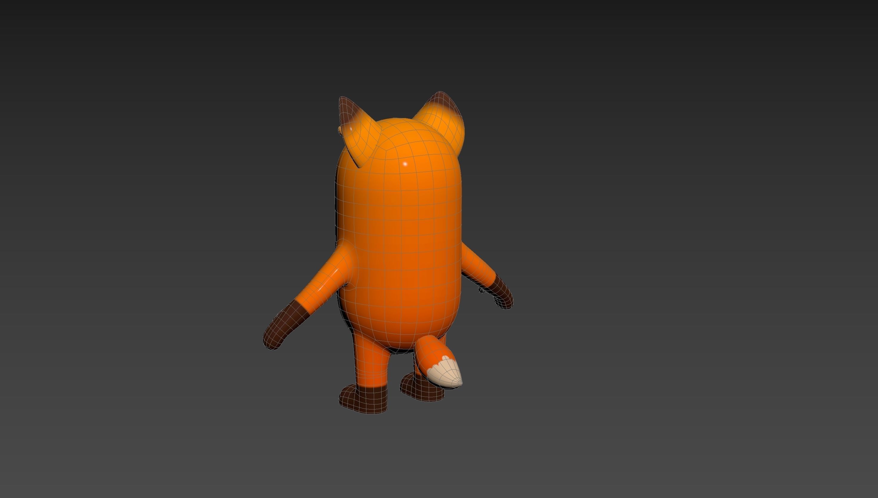 Fox Character 3D model_20