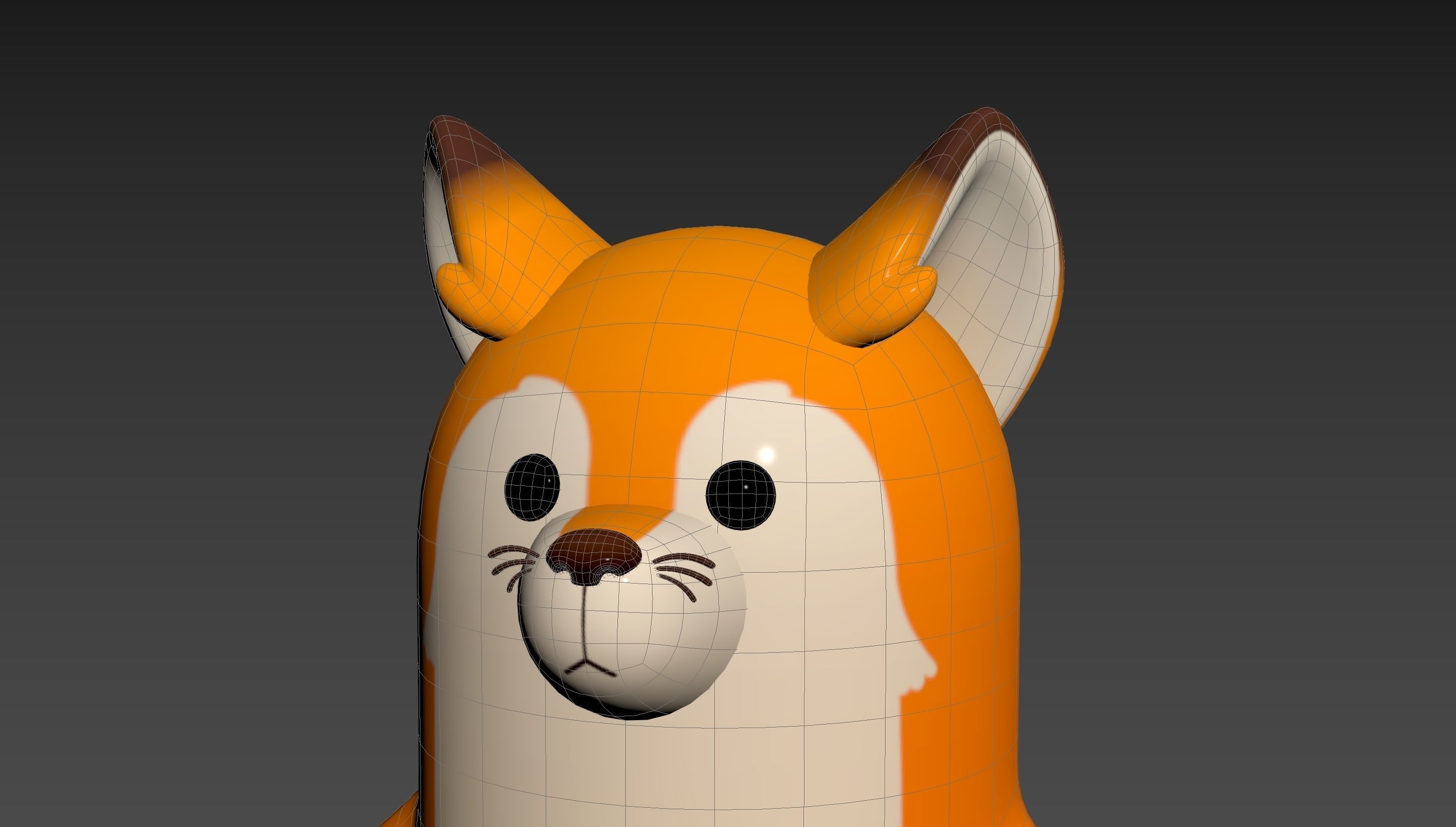 Fox Character 3D model_27