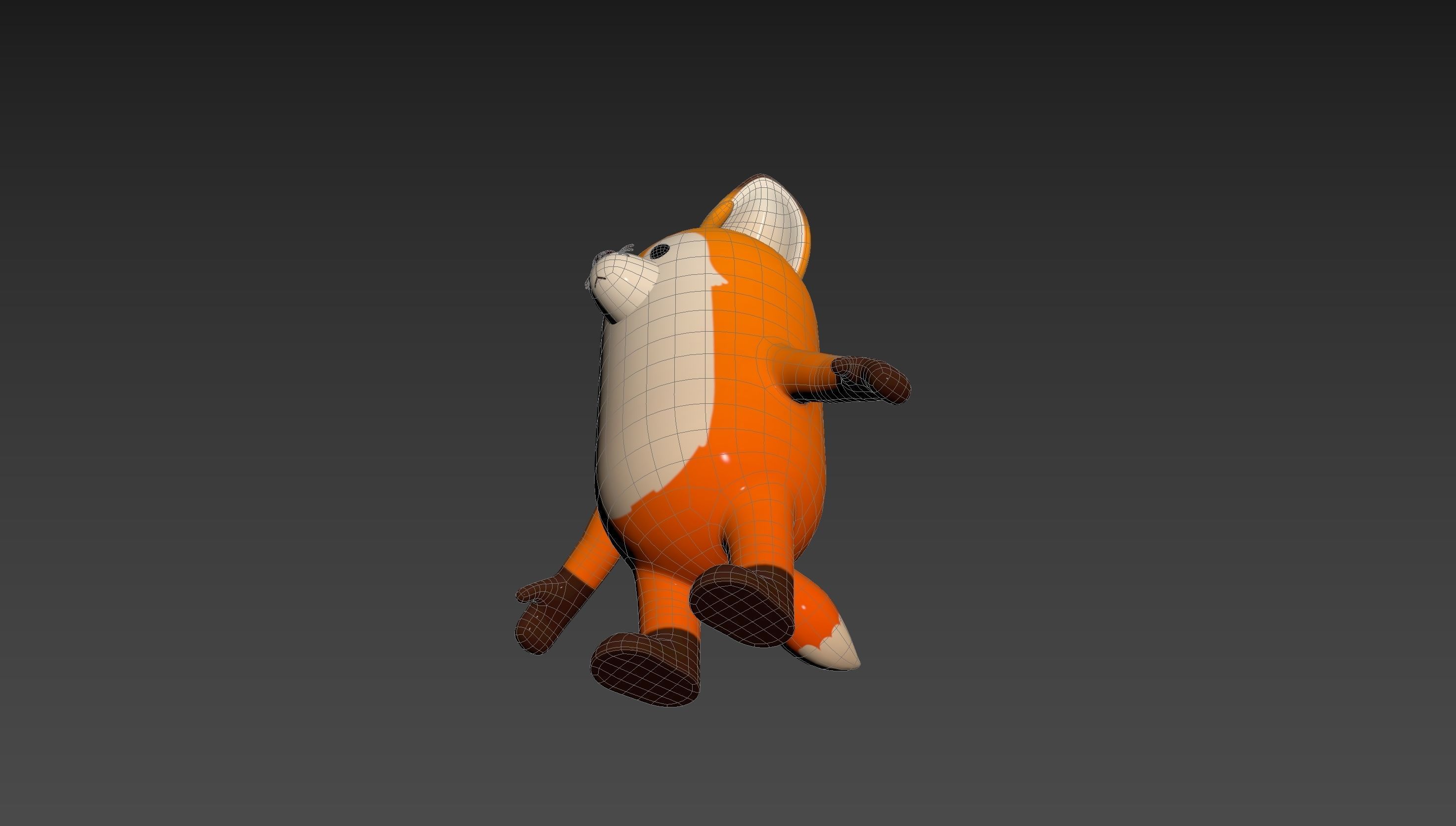Fox Character 3D model_23