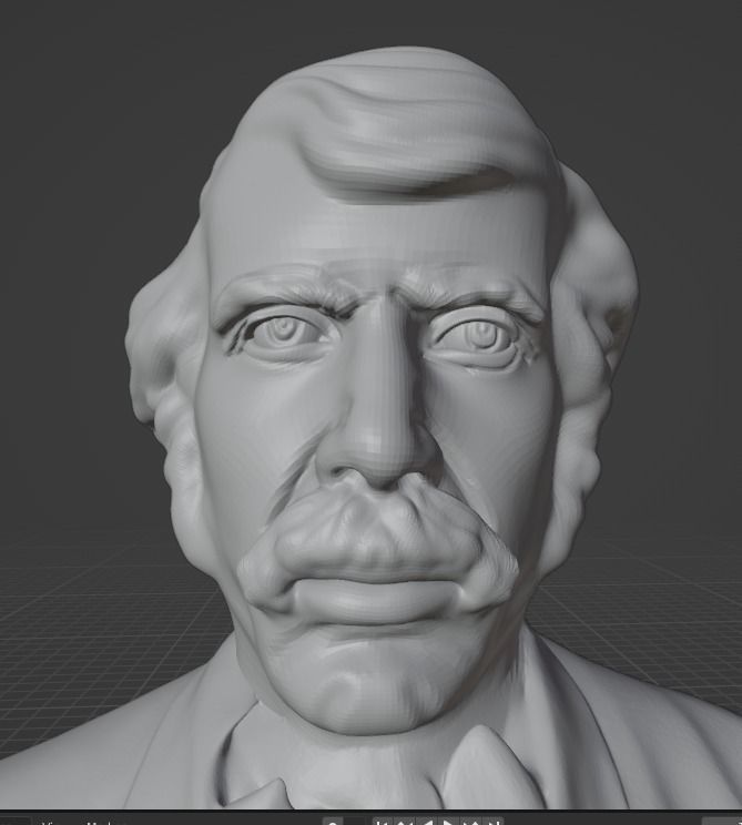 David Livingstone 3D print model_3