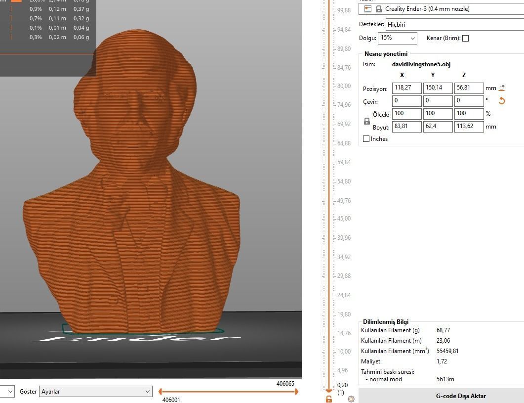 David Livingstone 3D print model_12