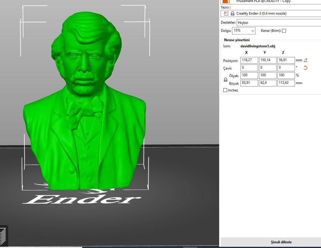 David Livingstone 3D print model_10