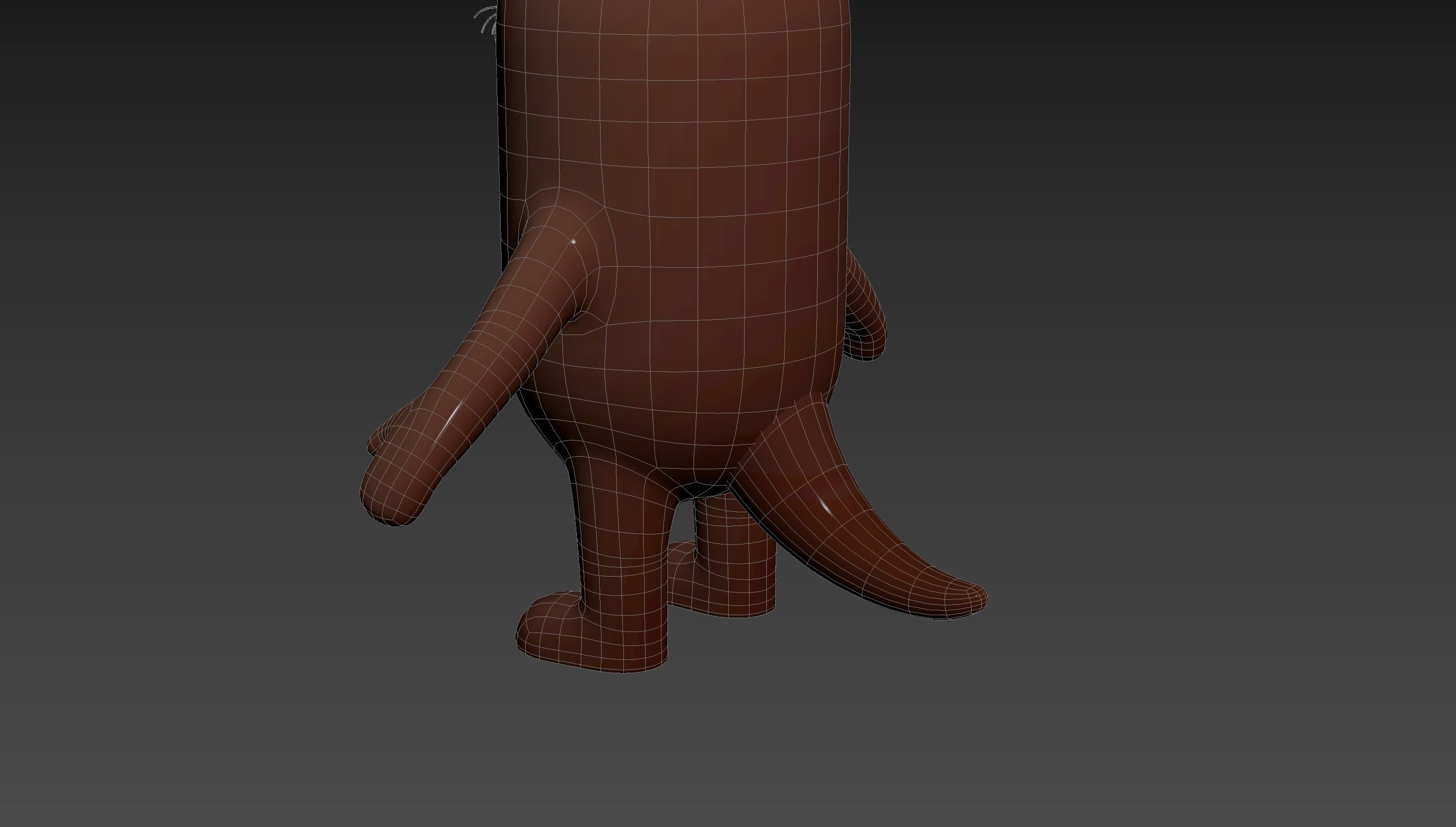 Otter Character 3D model_28