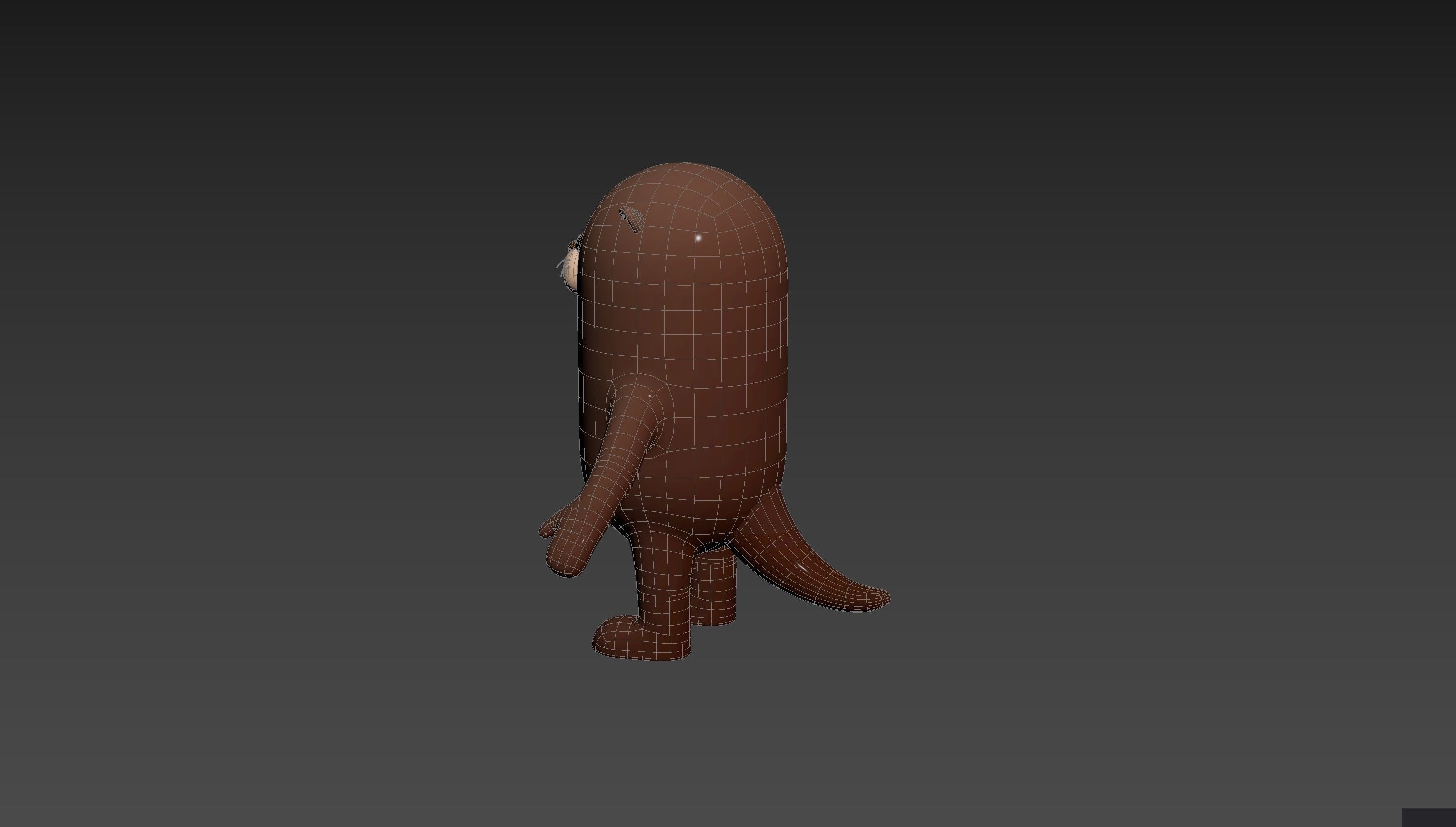 Otter Character 3D model_24