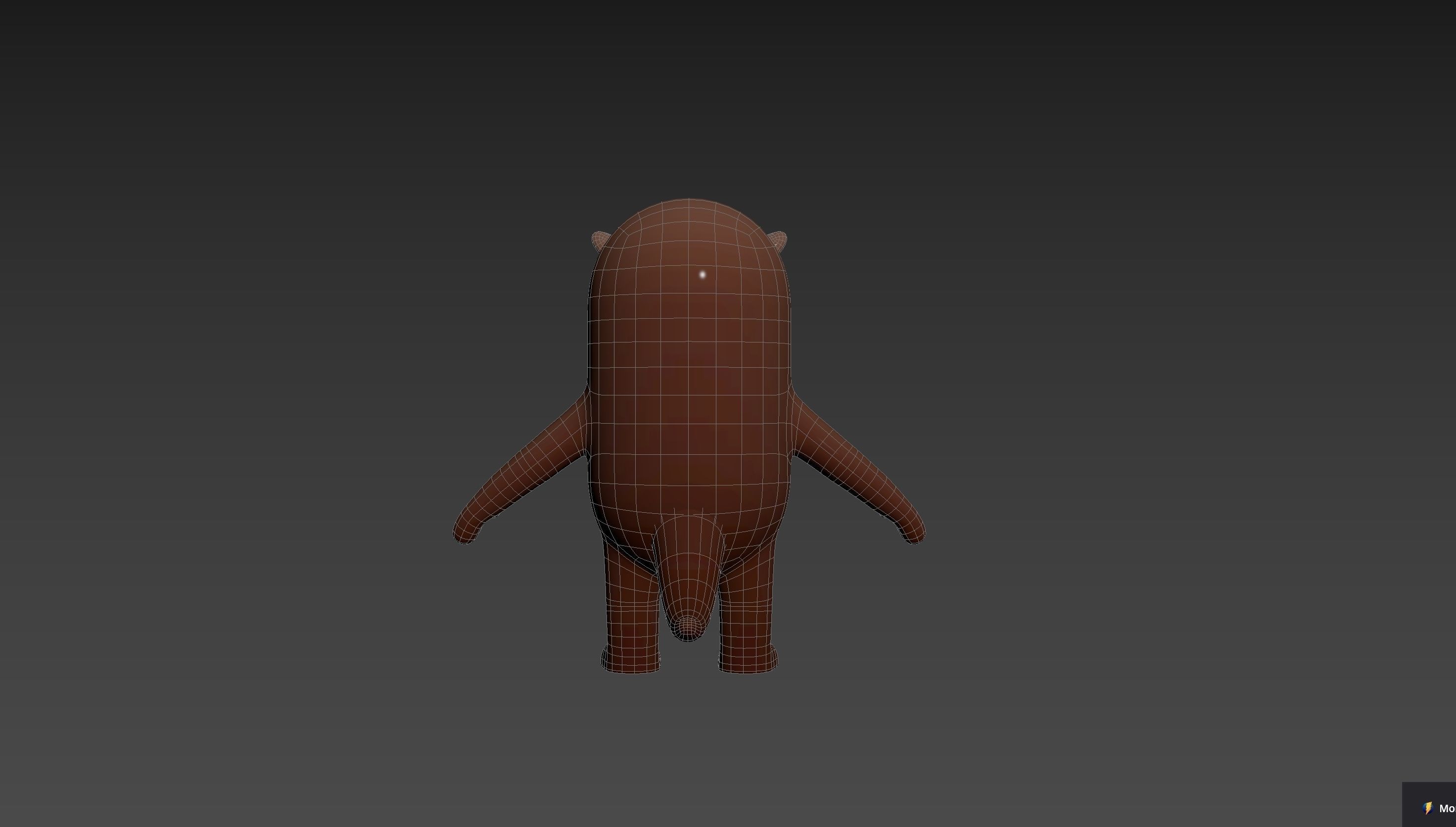 Otter Character 3D model_20