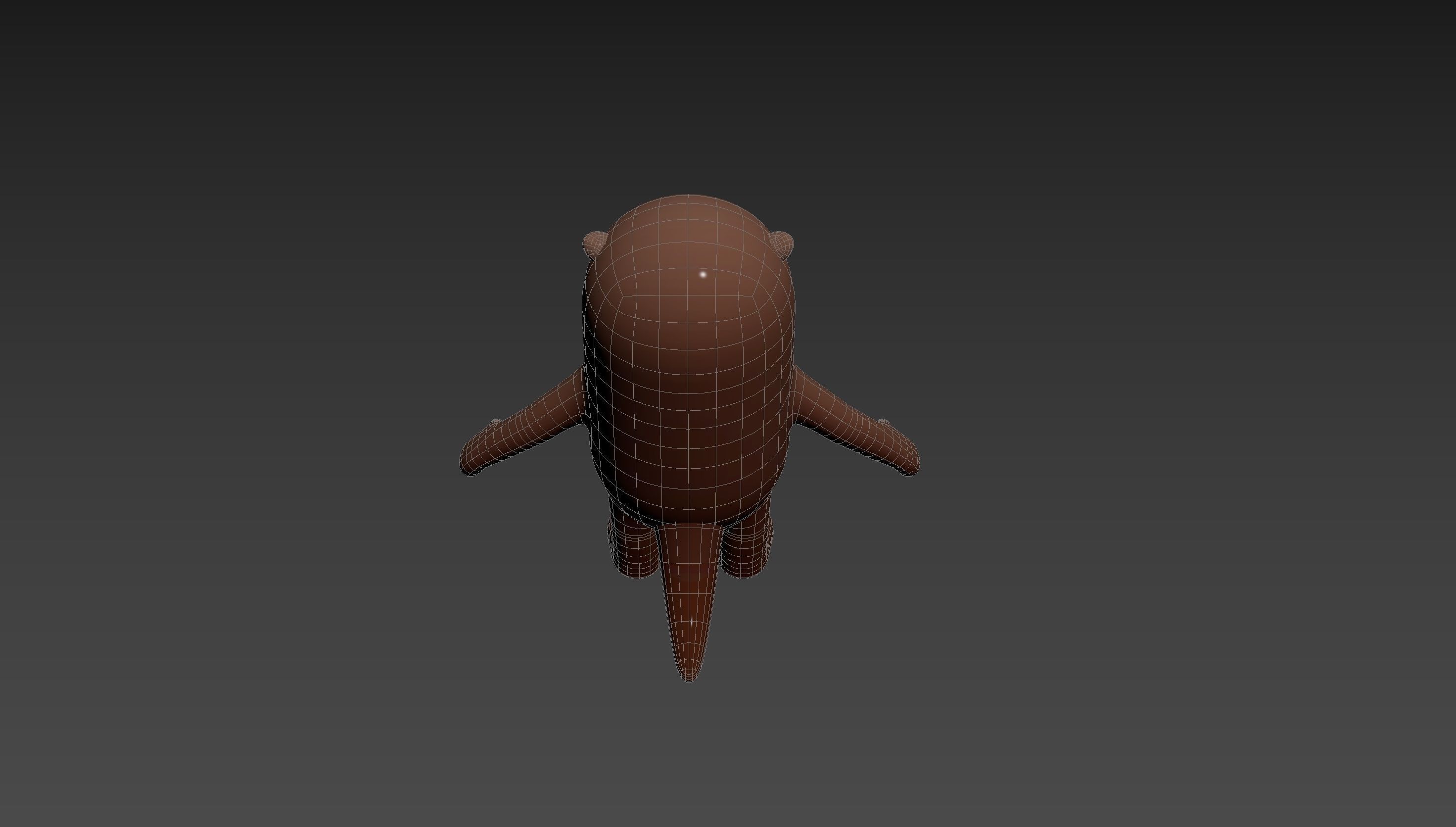 Otter Character 3D model_21