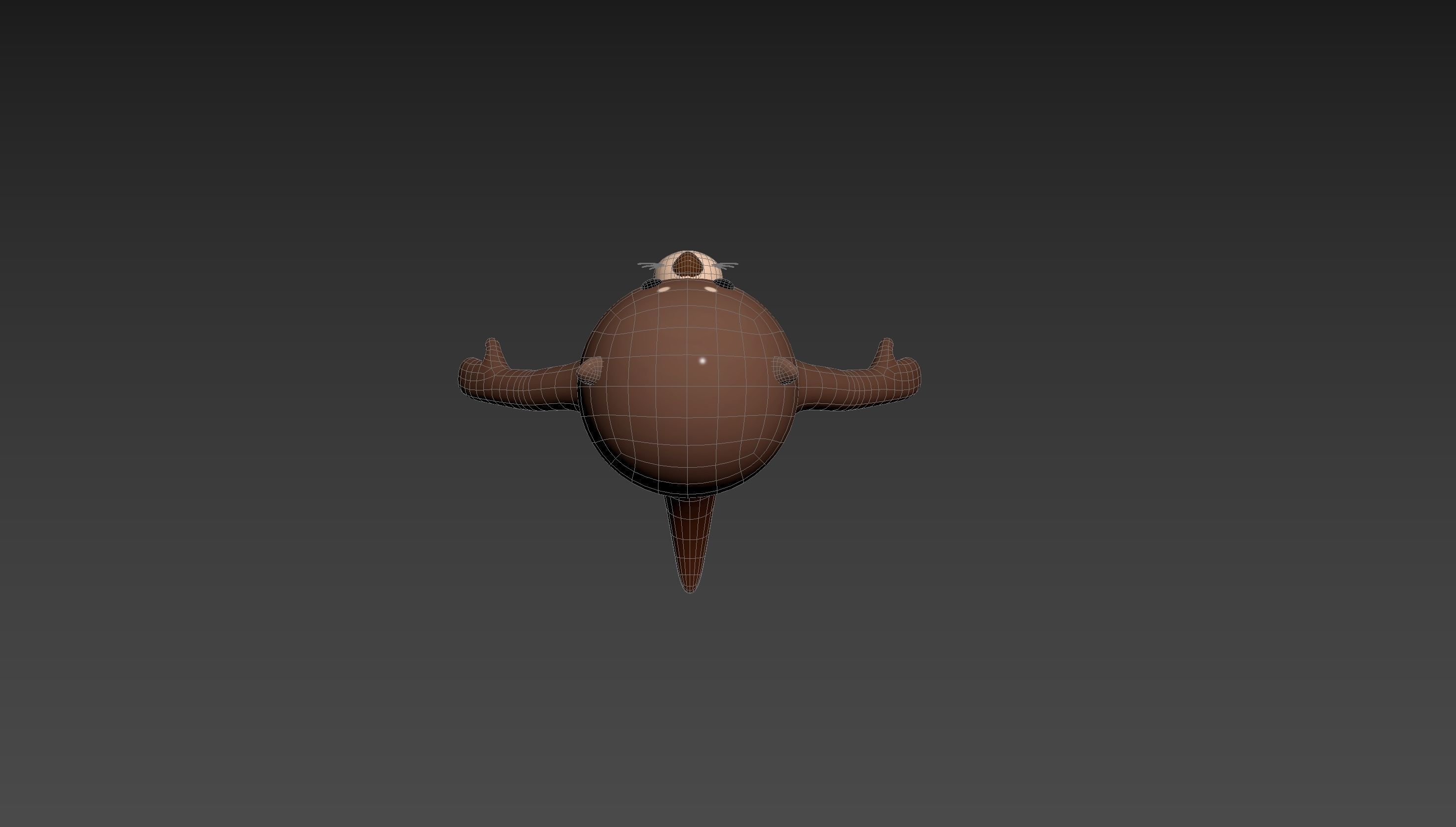 Otter Character 3D model_22