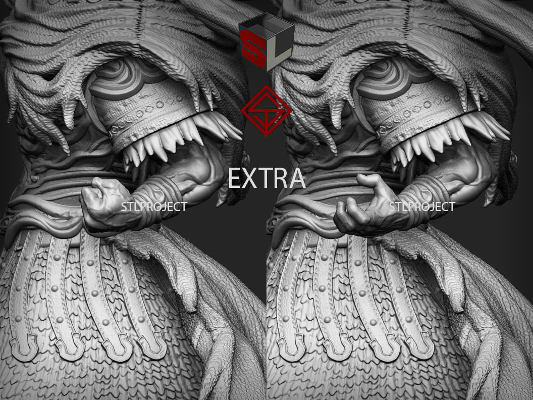 Nameless King  3D print model_6