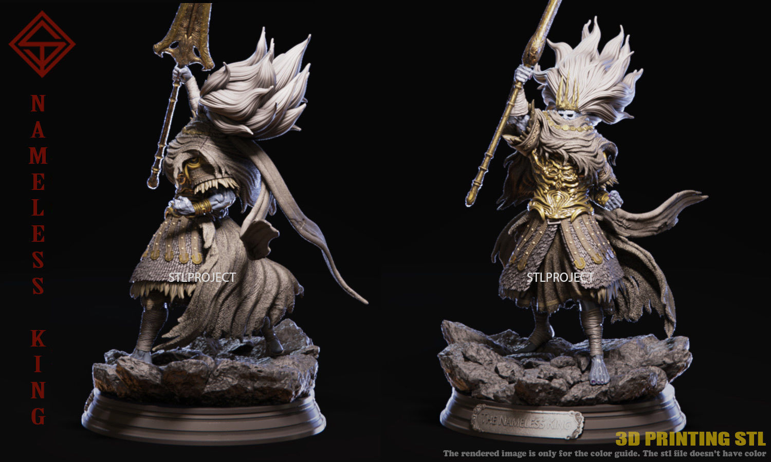 Nameless King  3D print model_1