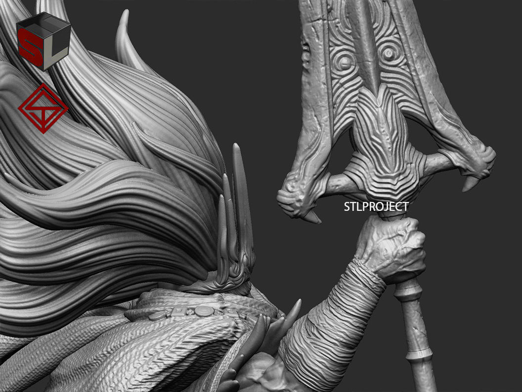 Nameless King  3D print model_7