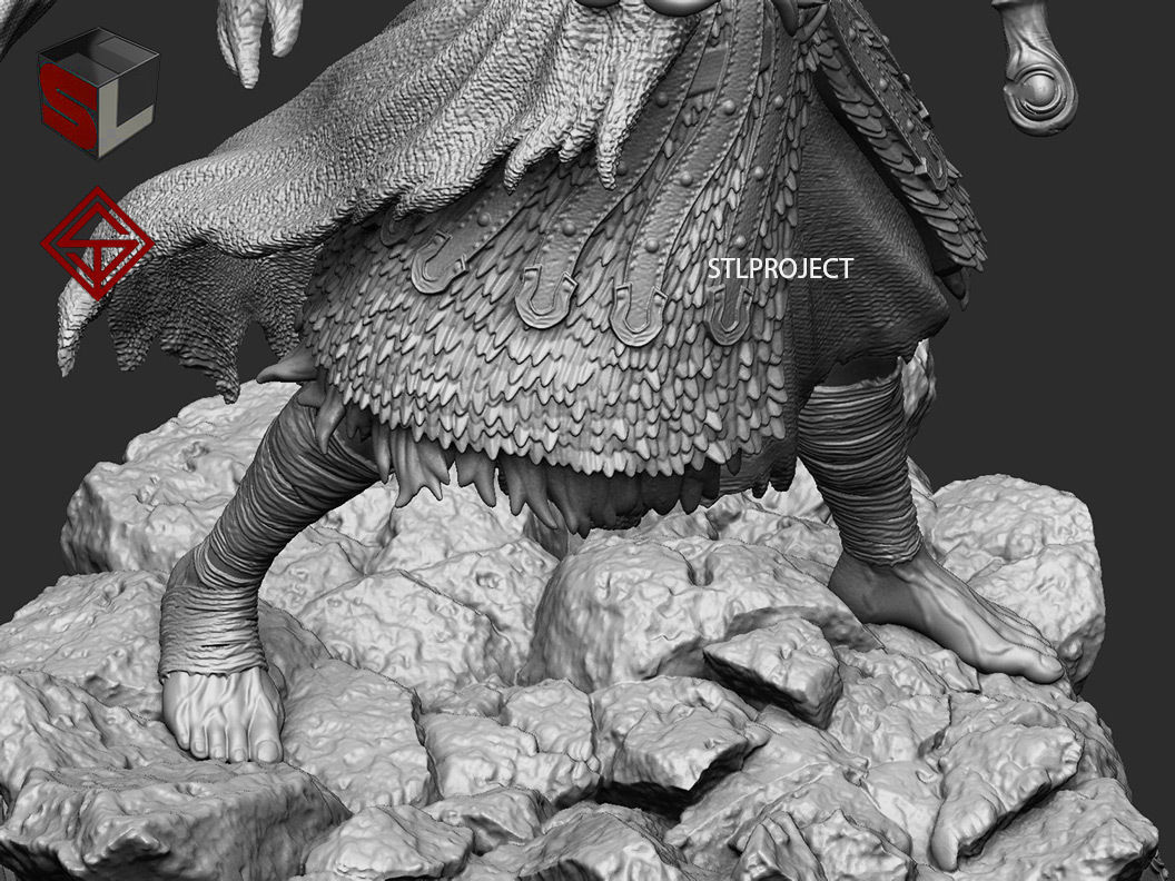 Nameless King  3D print model_8