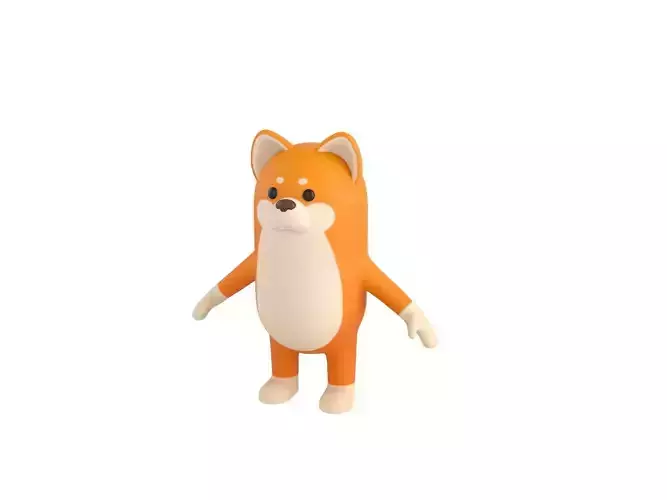 Shiba Dog Character