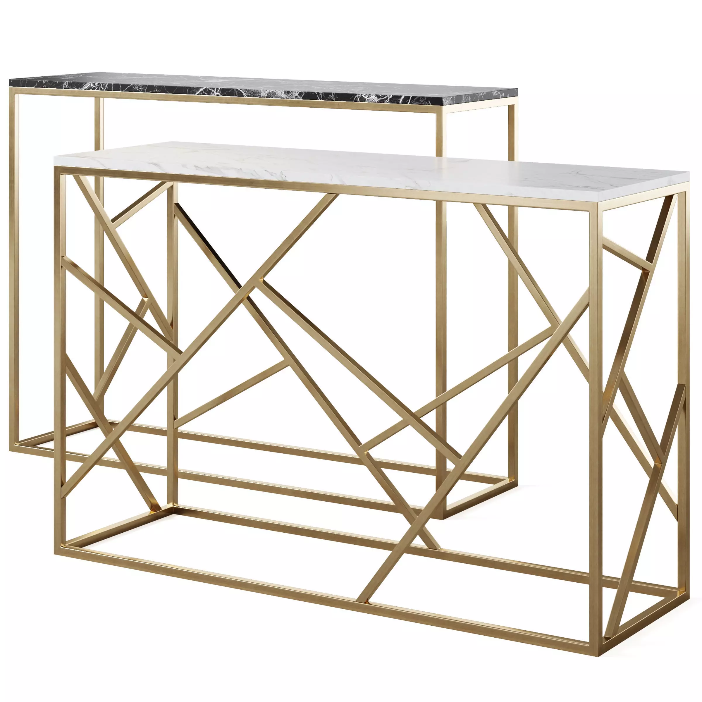 Console SIMPL and SOLVANG by Cazarina 3D model_0