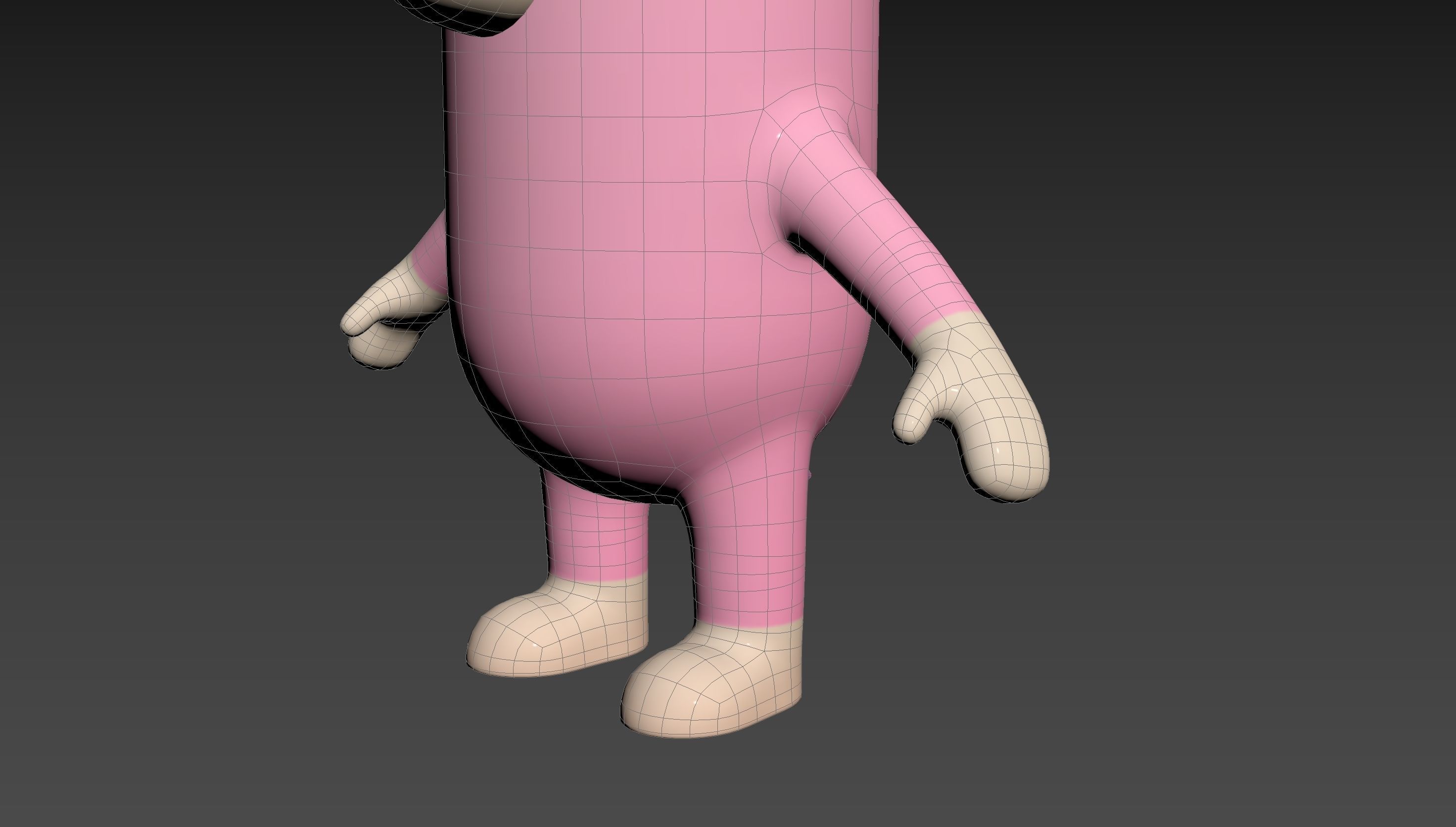 Unicorn Character 3D model_28