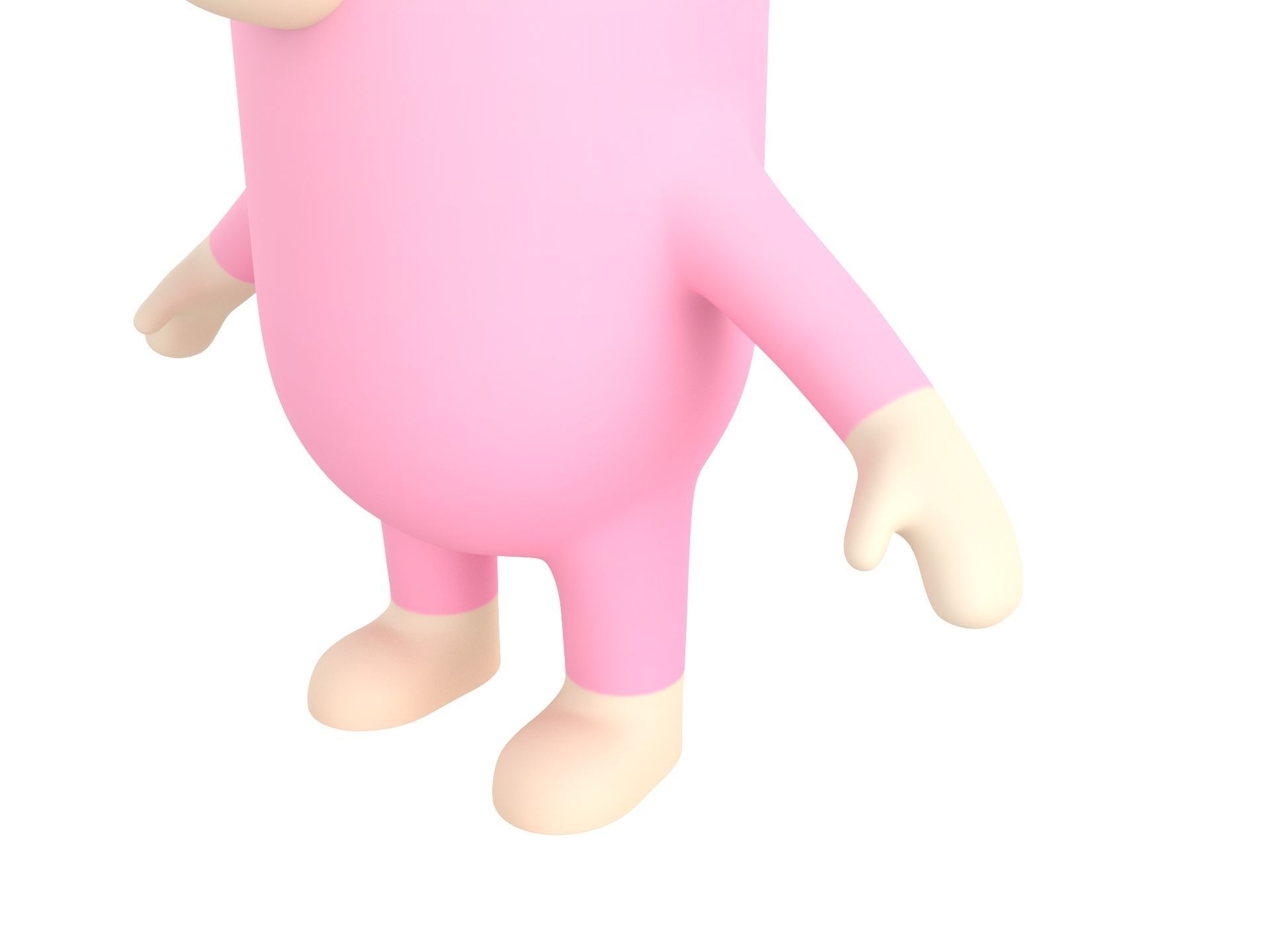 Unicorn Character 3D model_8