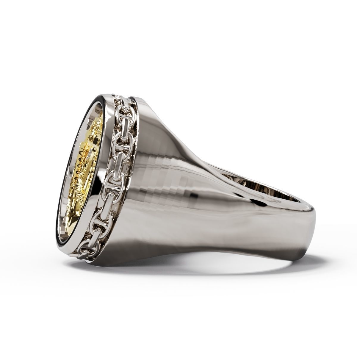 Anchor and Anchor ring 3D print model_3