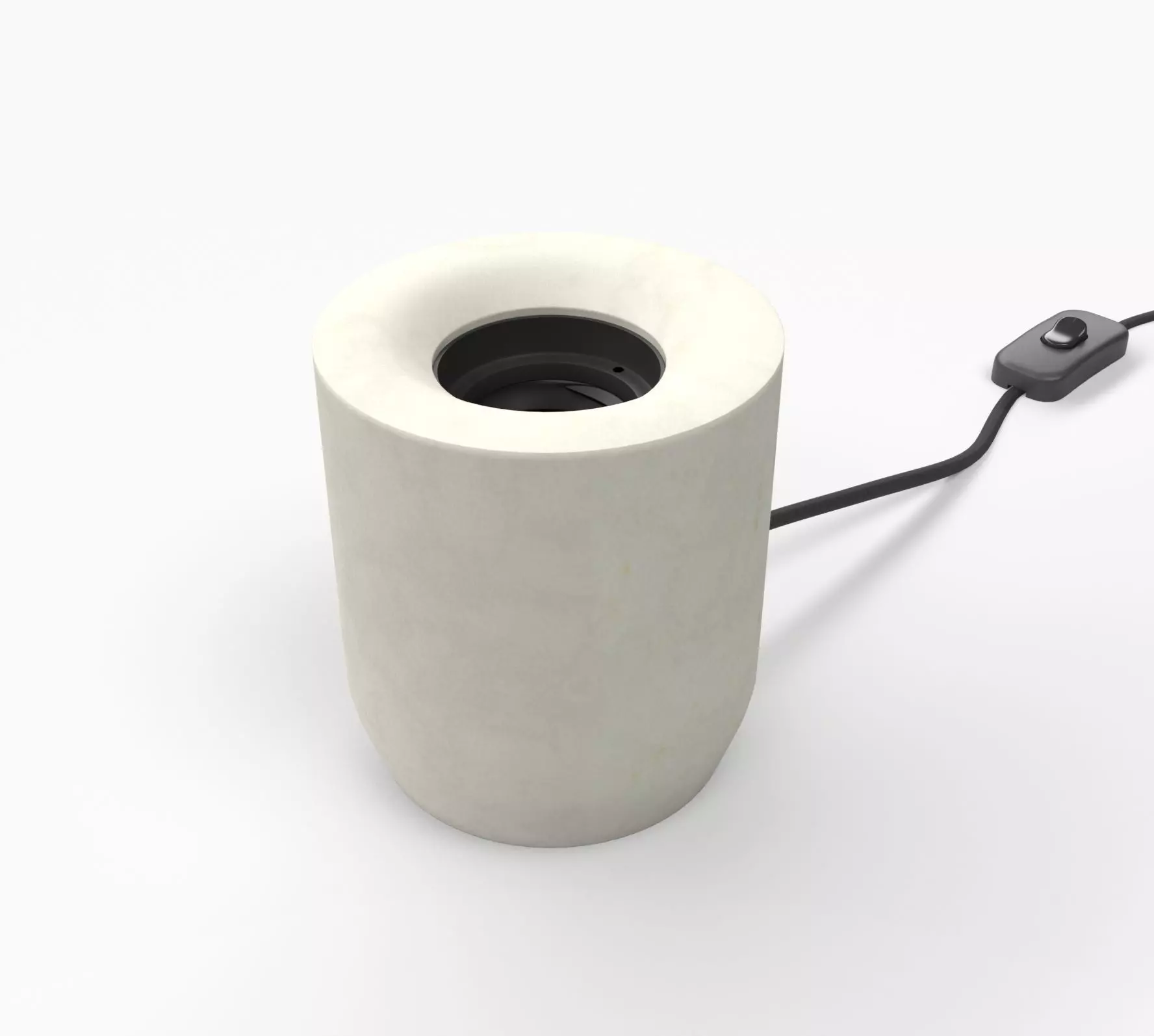 3D model of Marble lamp Low-poly 3D model_0