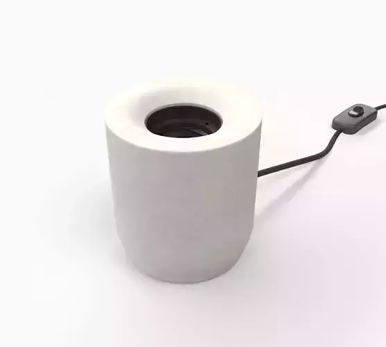 3D model of Marble lamp Low-poly 3D model 3D model of Marble lamp Low-poly 3D model