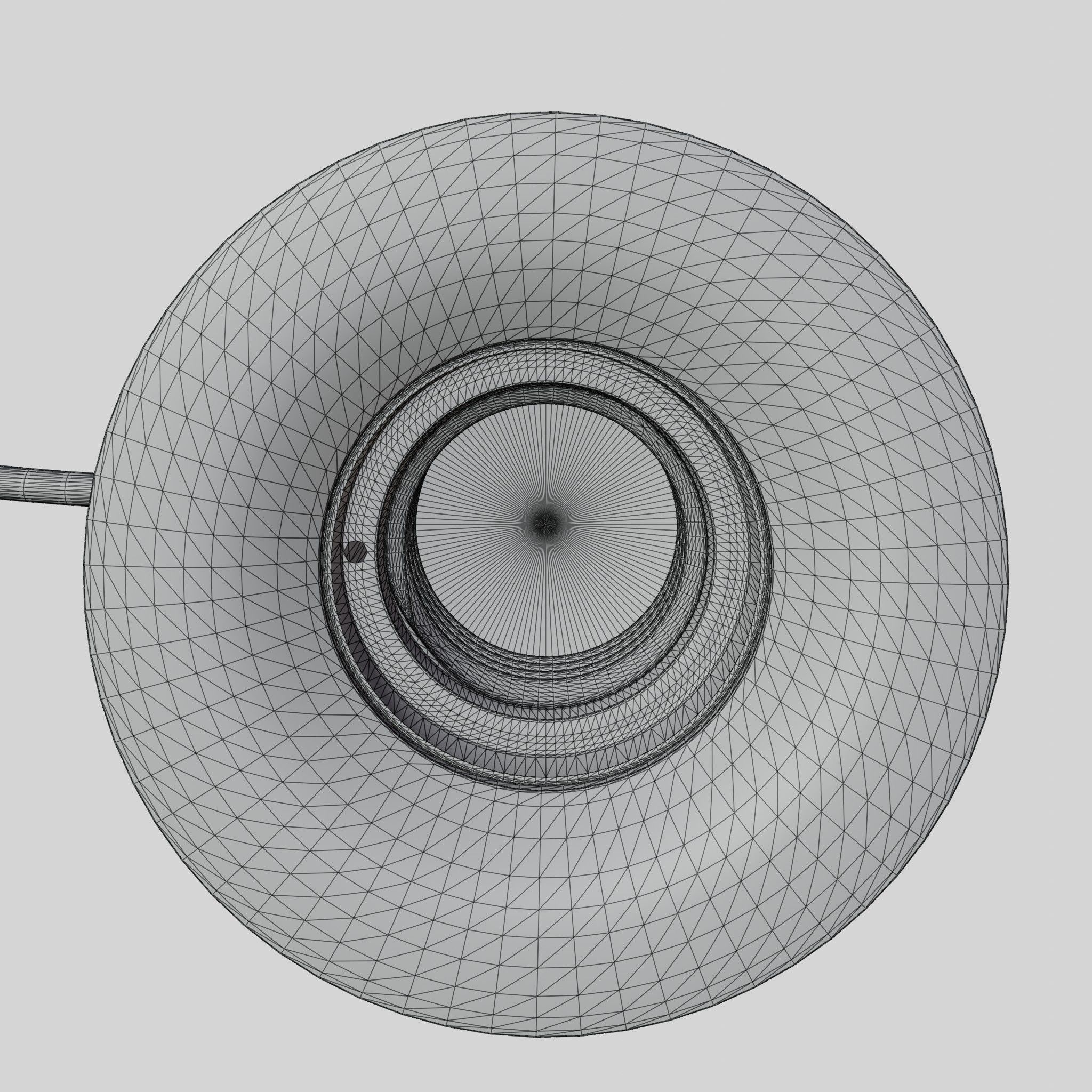 3D model of Marble lamp Low-poly 3D model_6