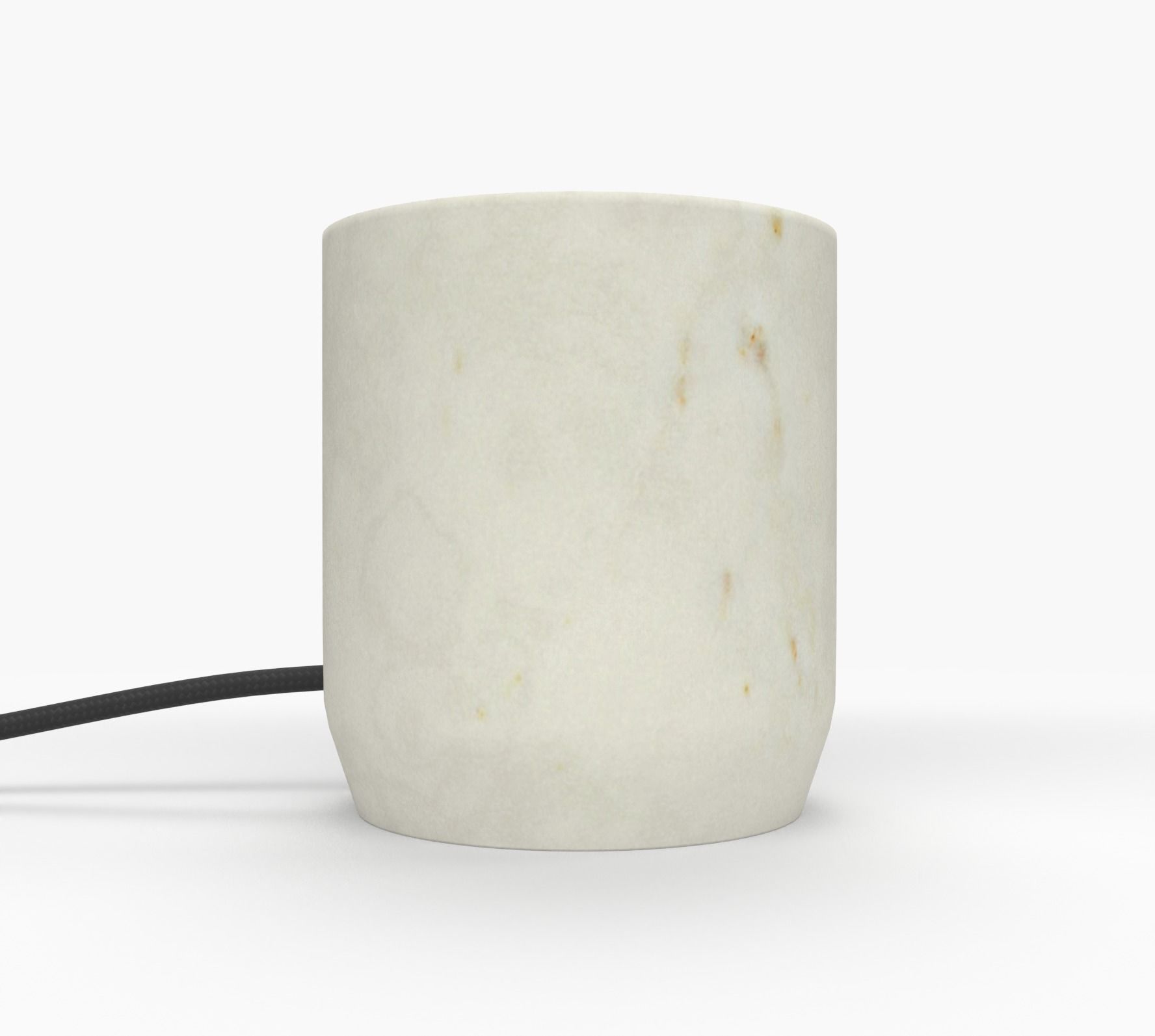 3D model of Marble lamp Low-poly 3D model_1