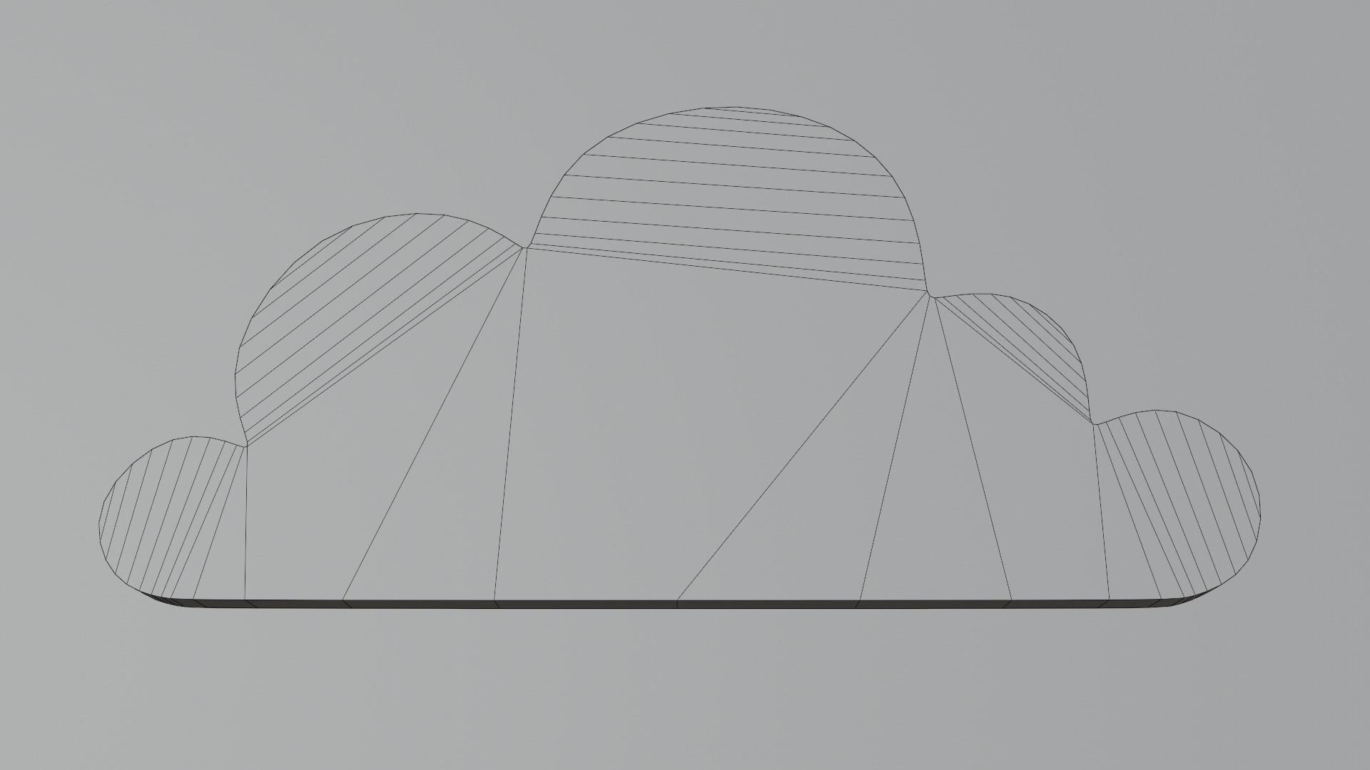 Cloud 3D print model_23