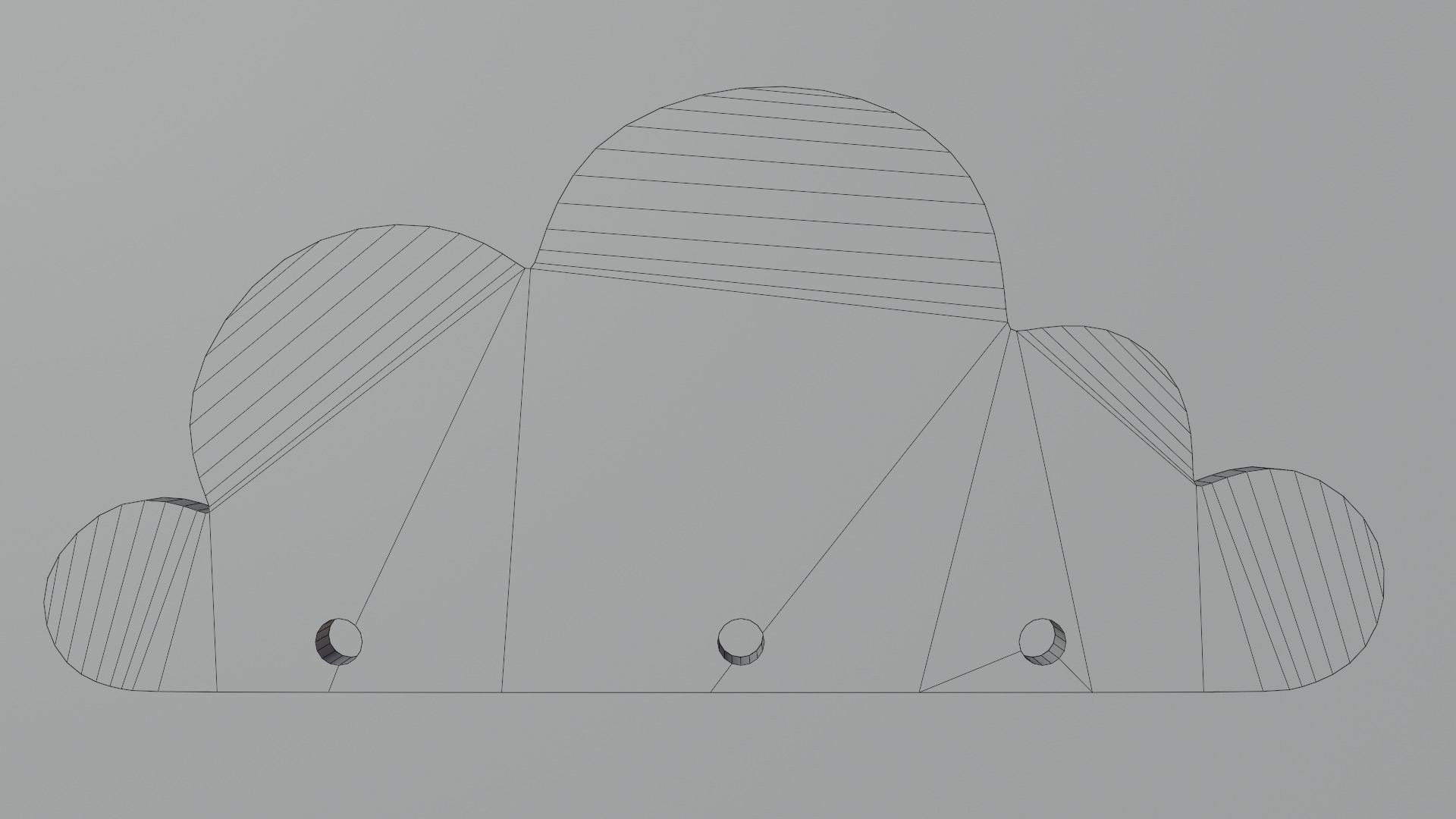 Cloud 3D print model_5