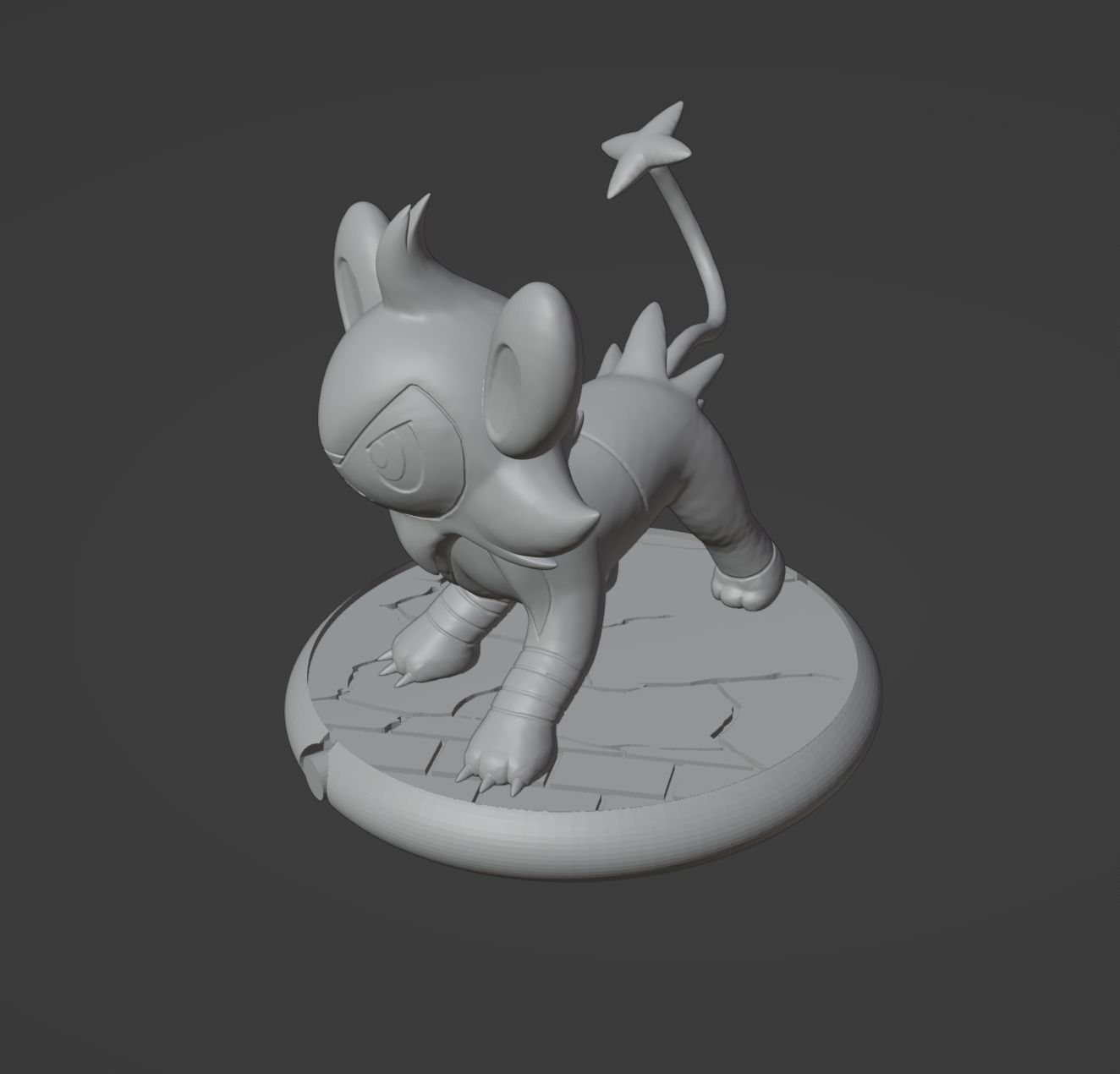 Shinx Luxio and Luxray 3D print model_18