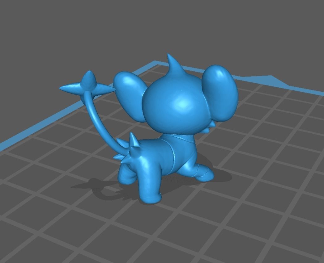 Shinx Luxio and Luxray 3D print model_14