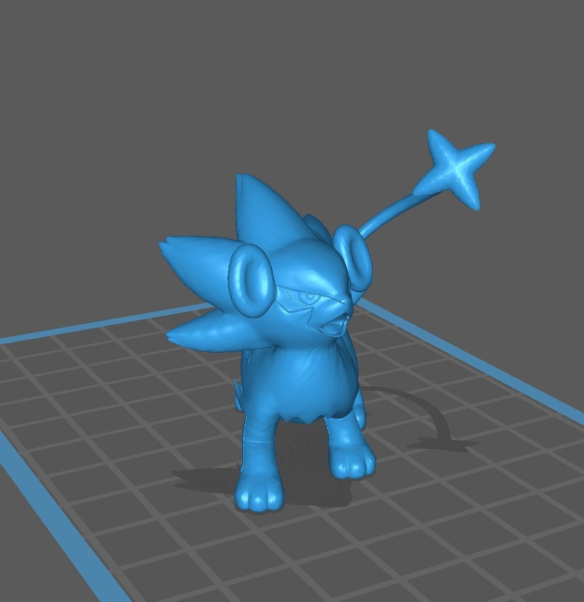Shinx Luxio and Luxray 3D print model_30